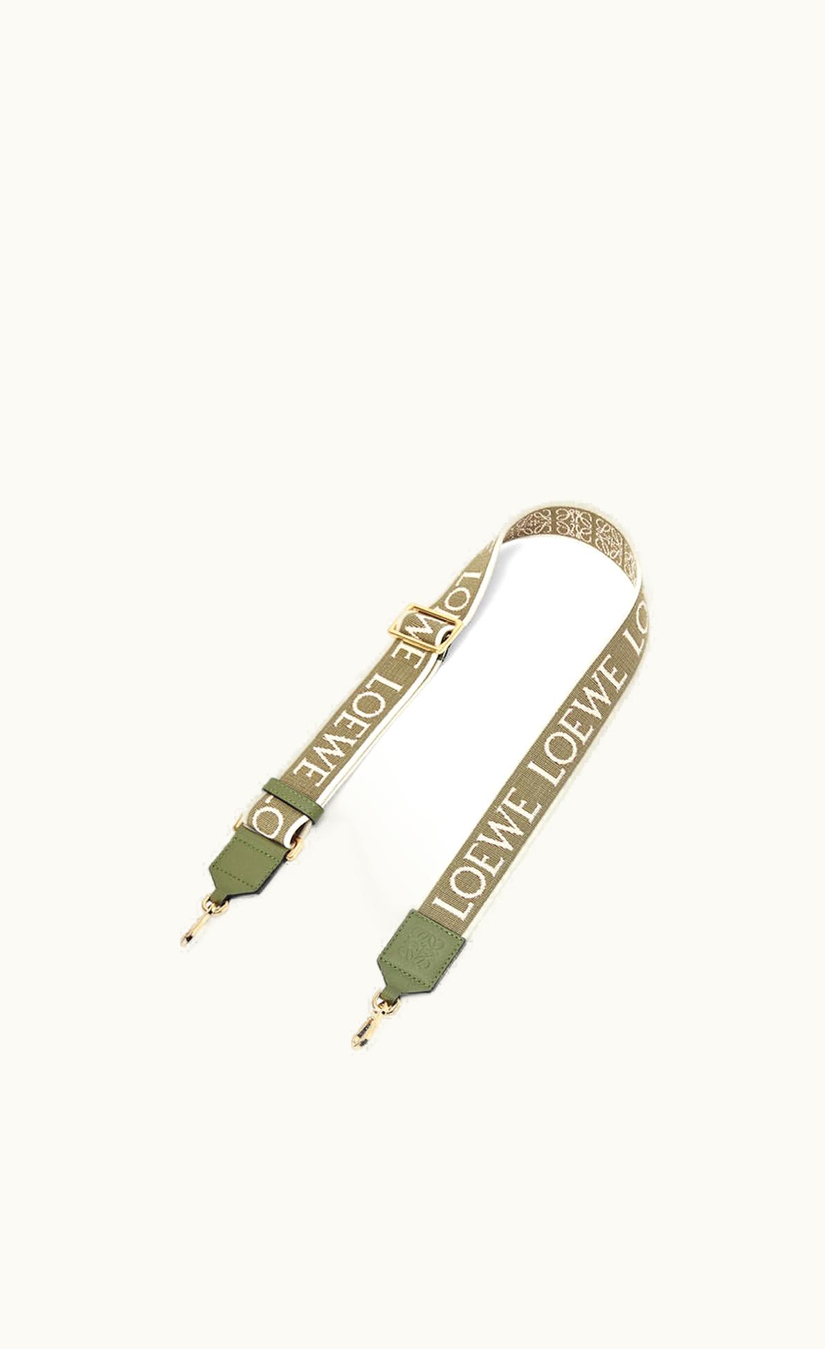 Loewe Anagram Strap In Jacquard And Calfskin UZ0129637