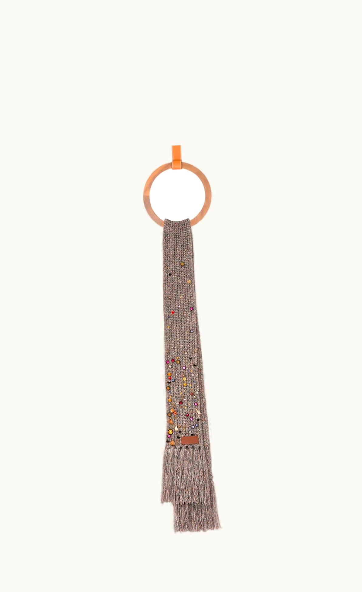Loewe Embellished Scarf In Cashmere And Wool Blend UZ0129643