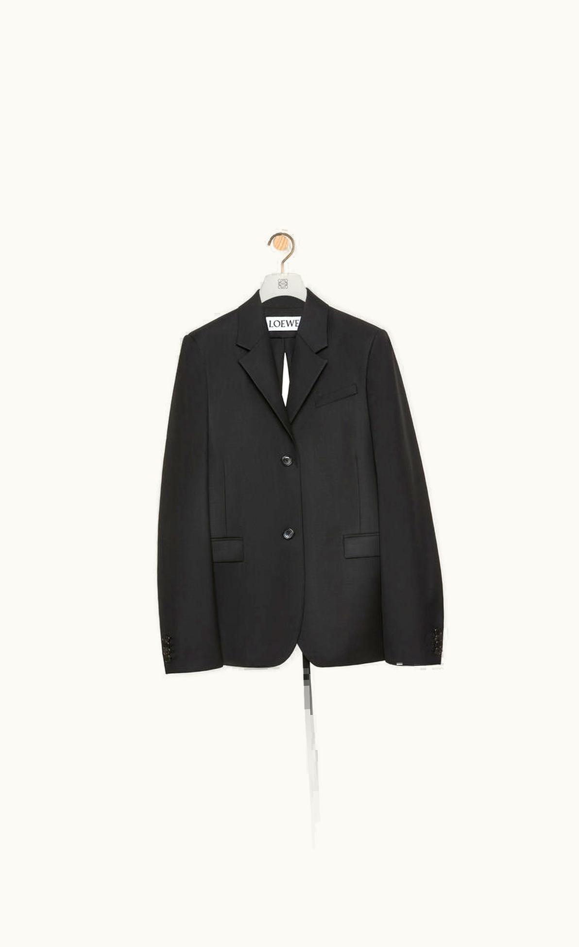 Loewe Tailored Jacket In Wool Twill UZ0129646