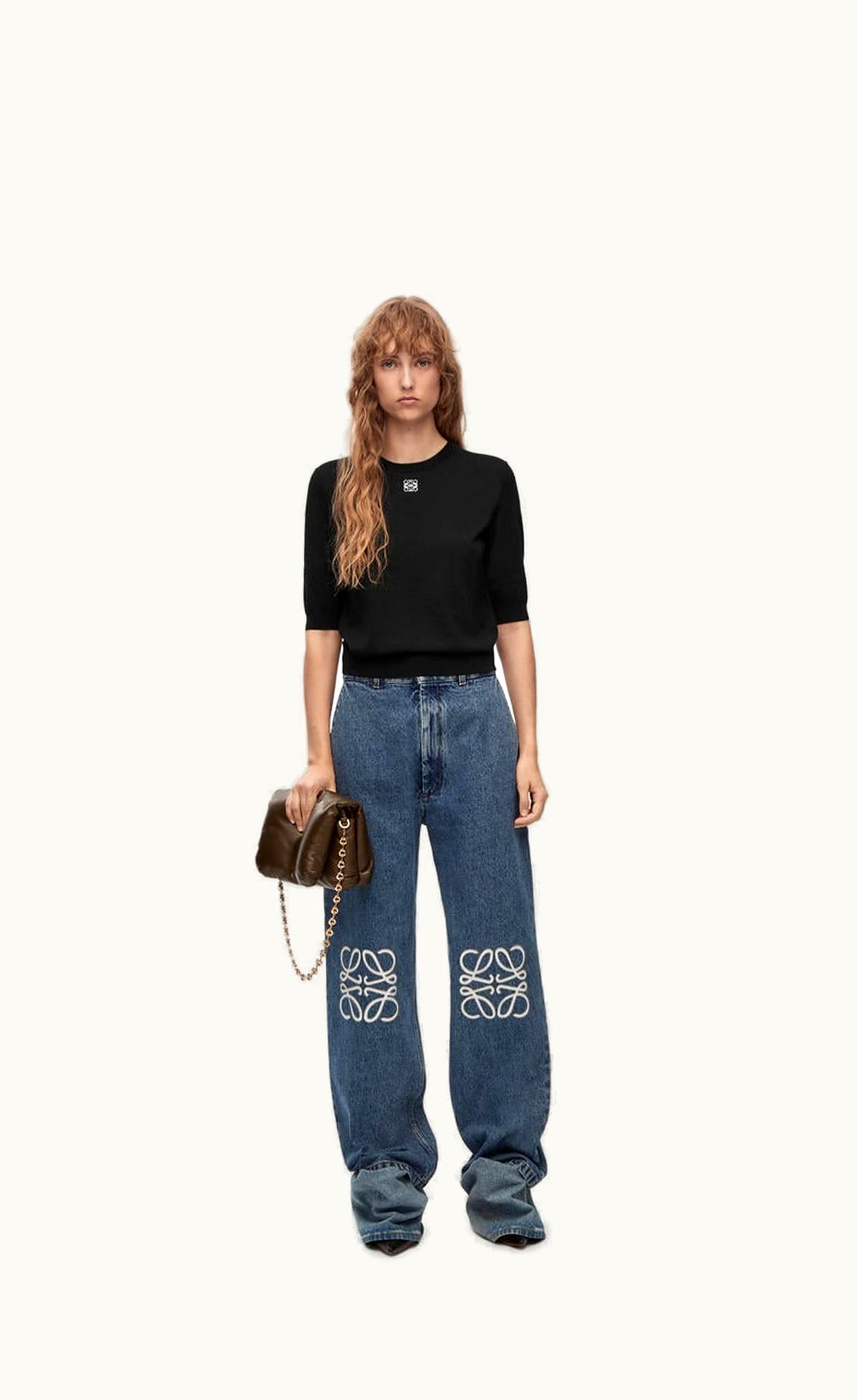 Loewe Anagram Sweater In Wool UZ0129650