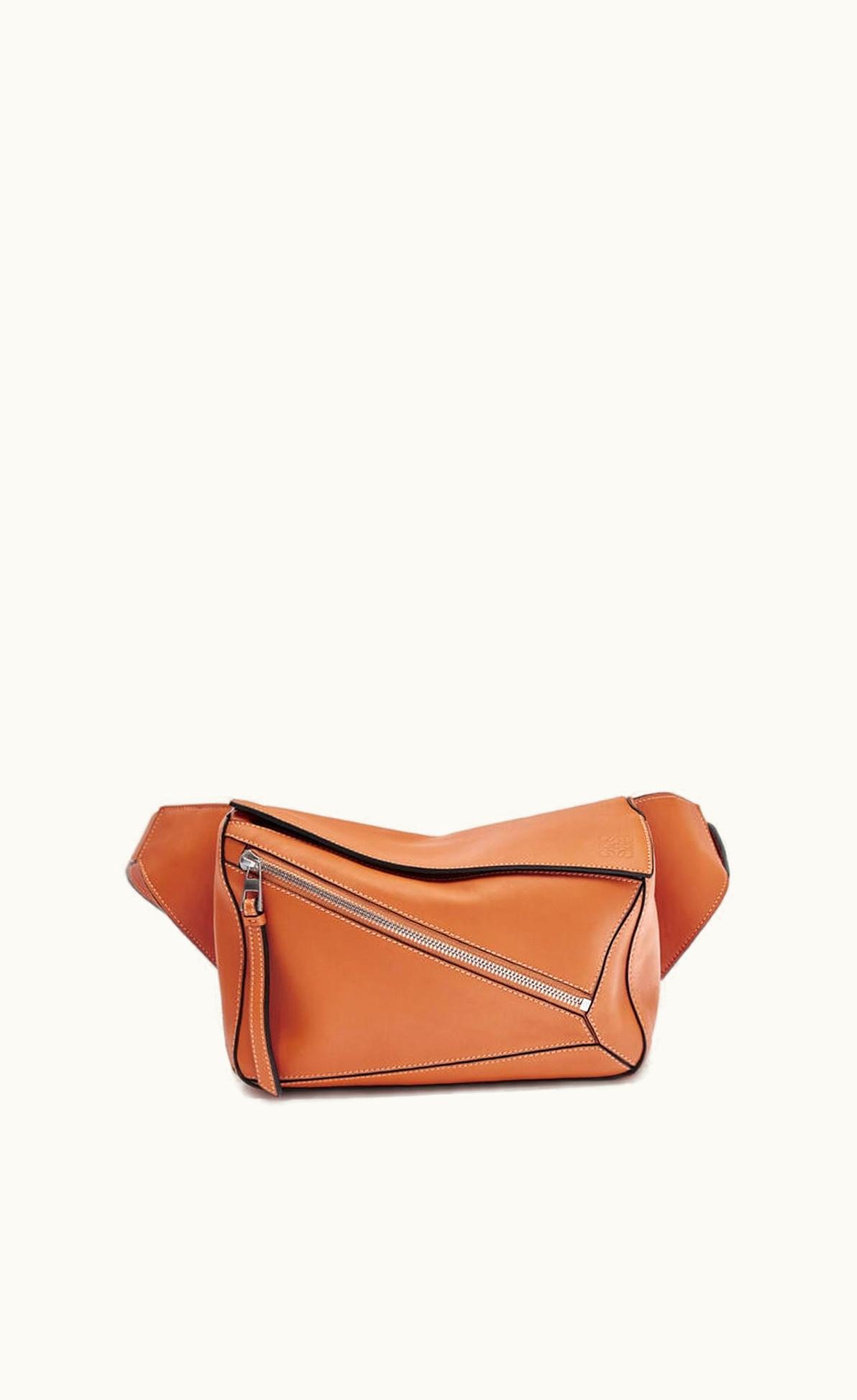 Loewe Small Puzzle Bumbag In Classic Calfskin UZ0129657