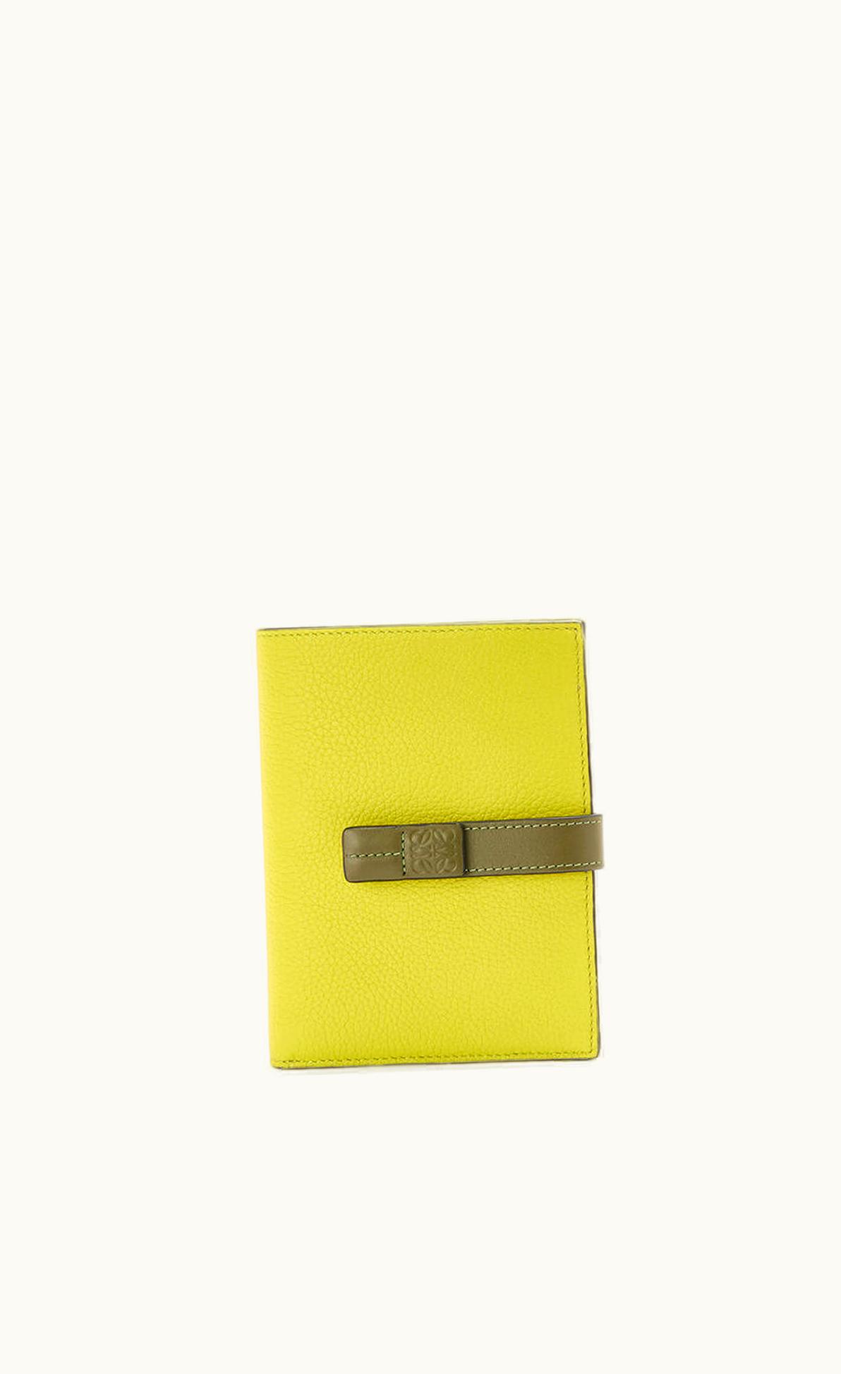 Loewe Medium Vertical Wallet In Soft Grained Calfskin UZ0129669