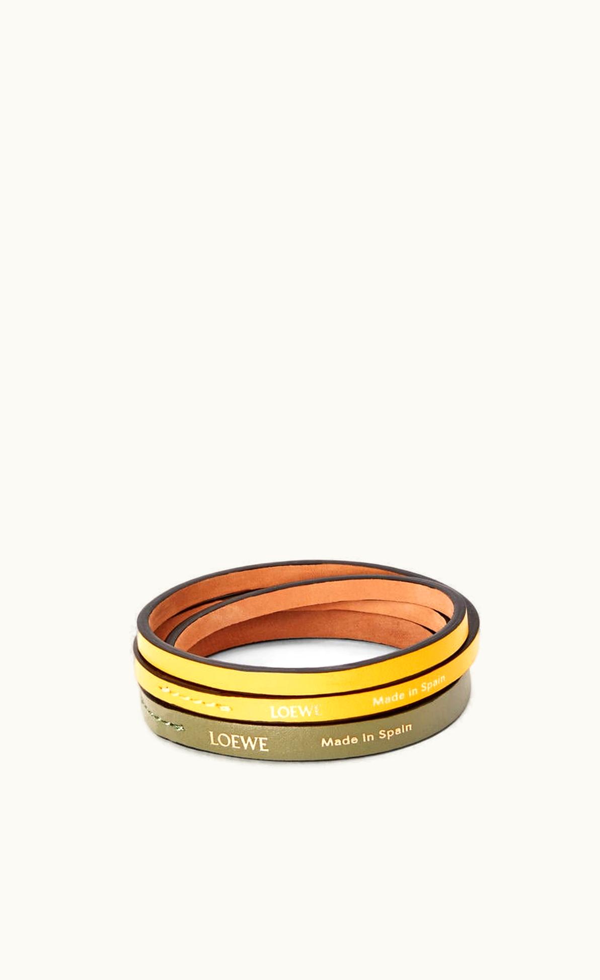 Loewe Double Bangle Set In Classic Calfskin UZ0129674