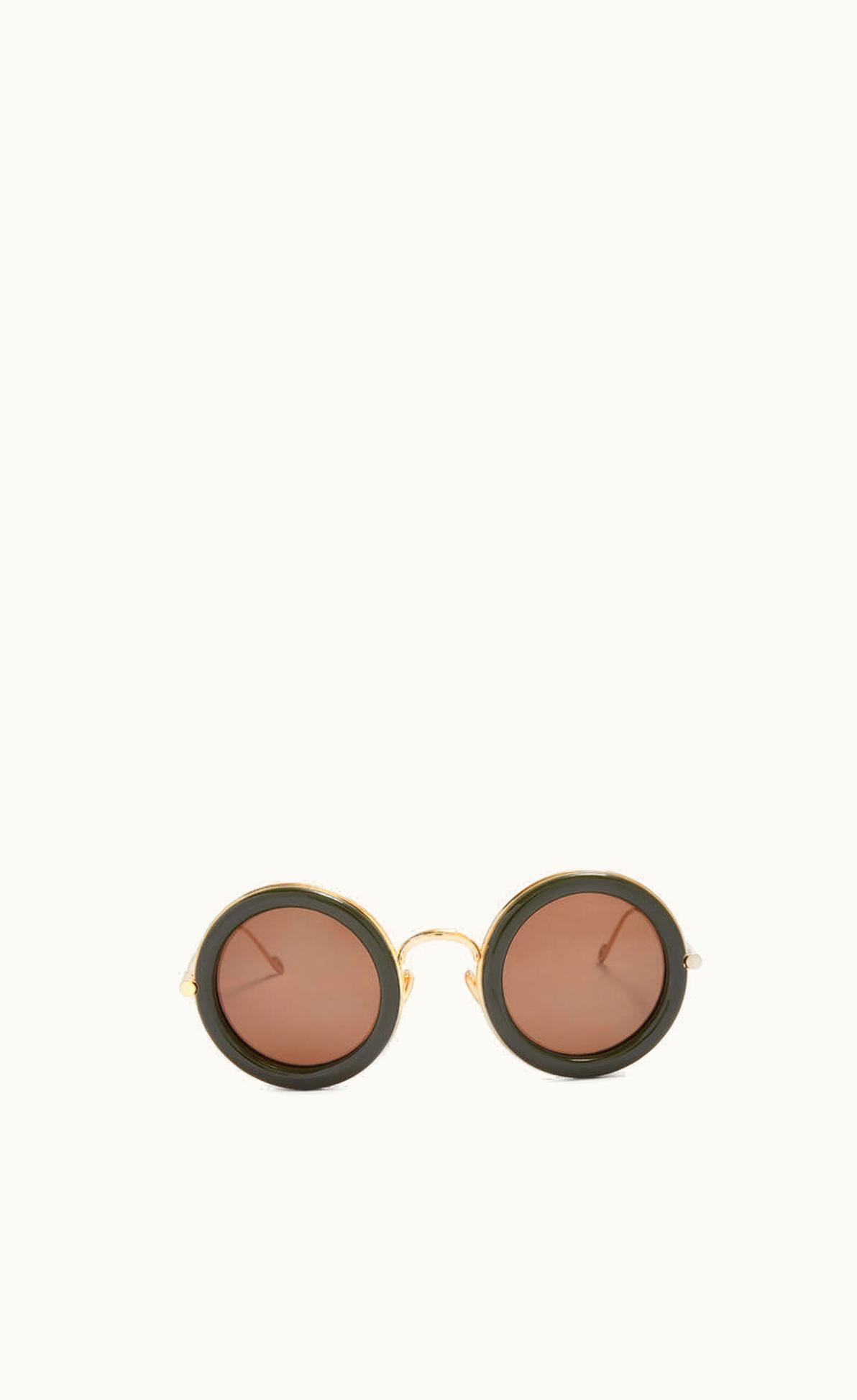 Loewe Round Sunglasses In Acetate UZ0129677