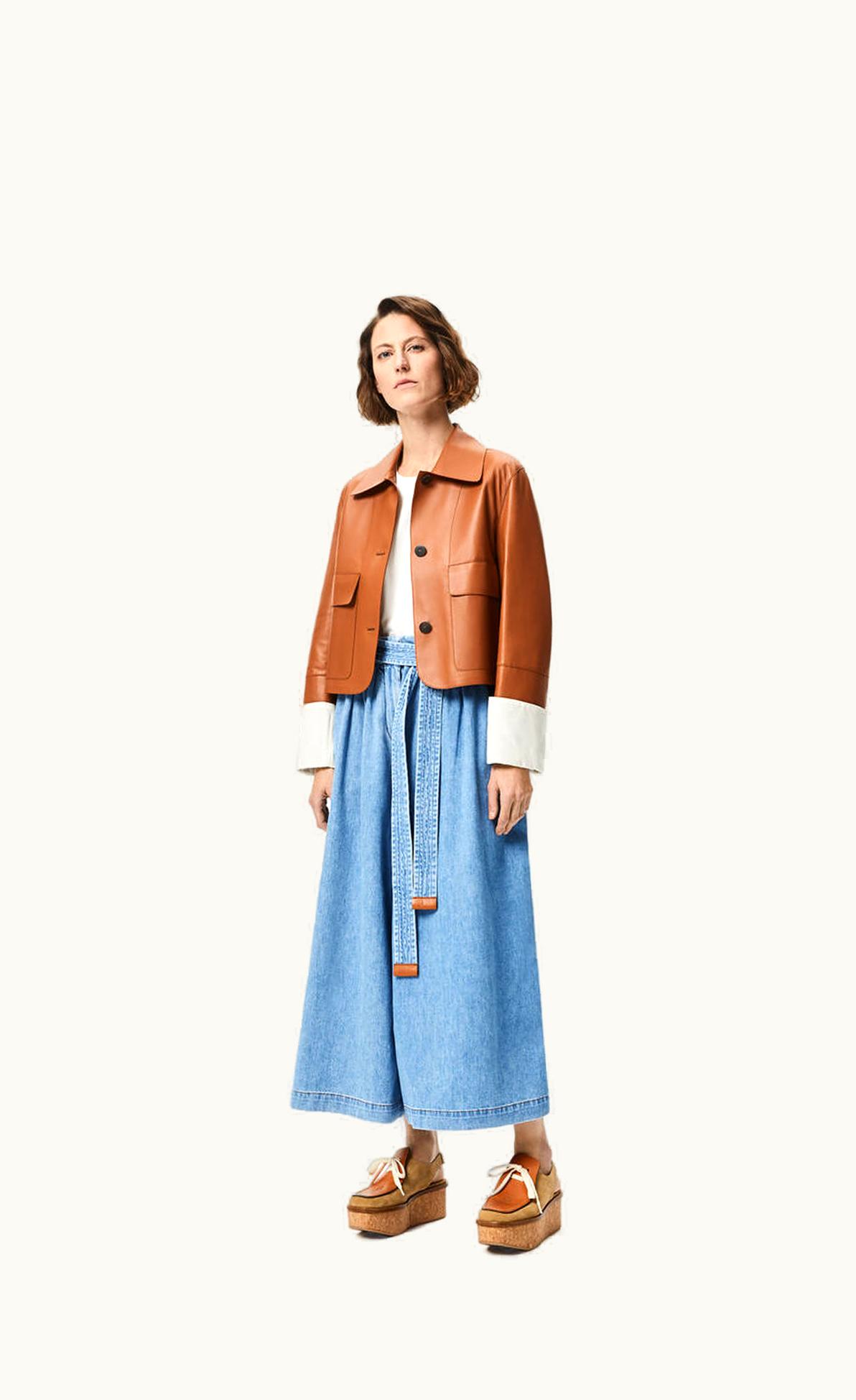 Loewe Button Jacket In Nappa UZ0129693