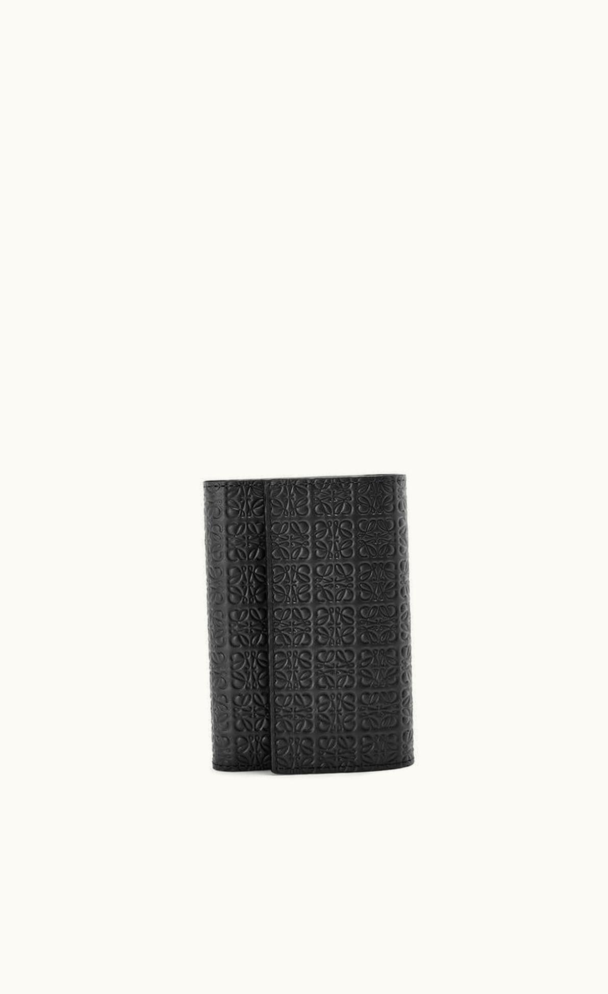 Loewe Repeat Small Vertical Wallet In Embossed Silk Calfskin UZ0129723