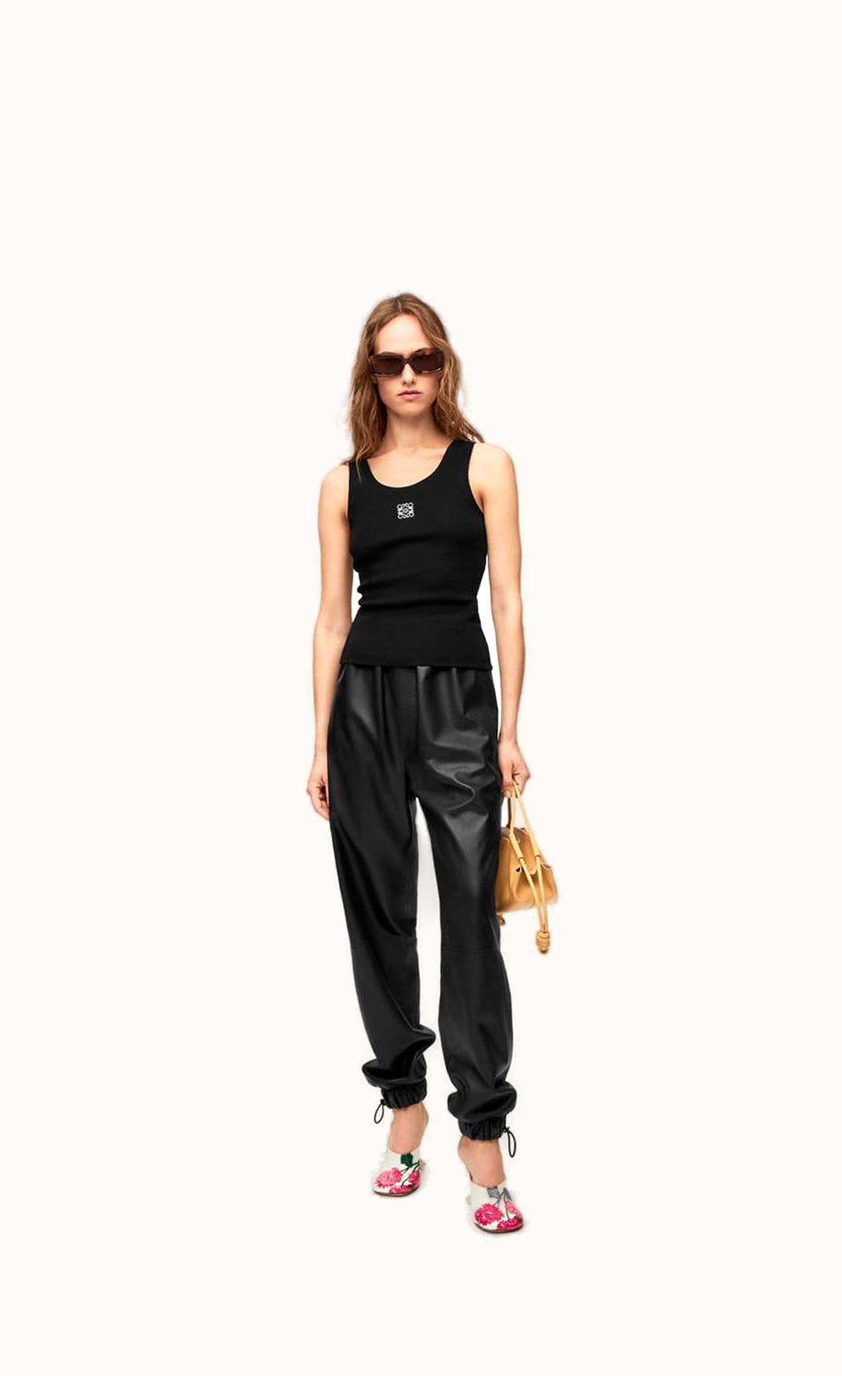 Loewe Anagram Tank Top In Cotton UZ0129729