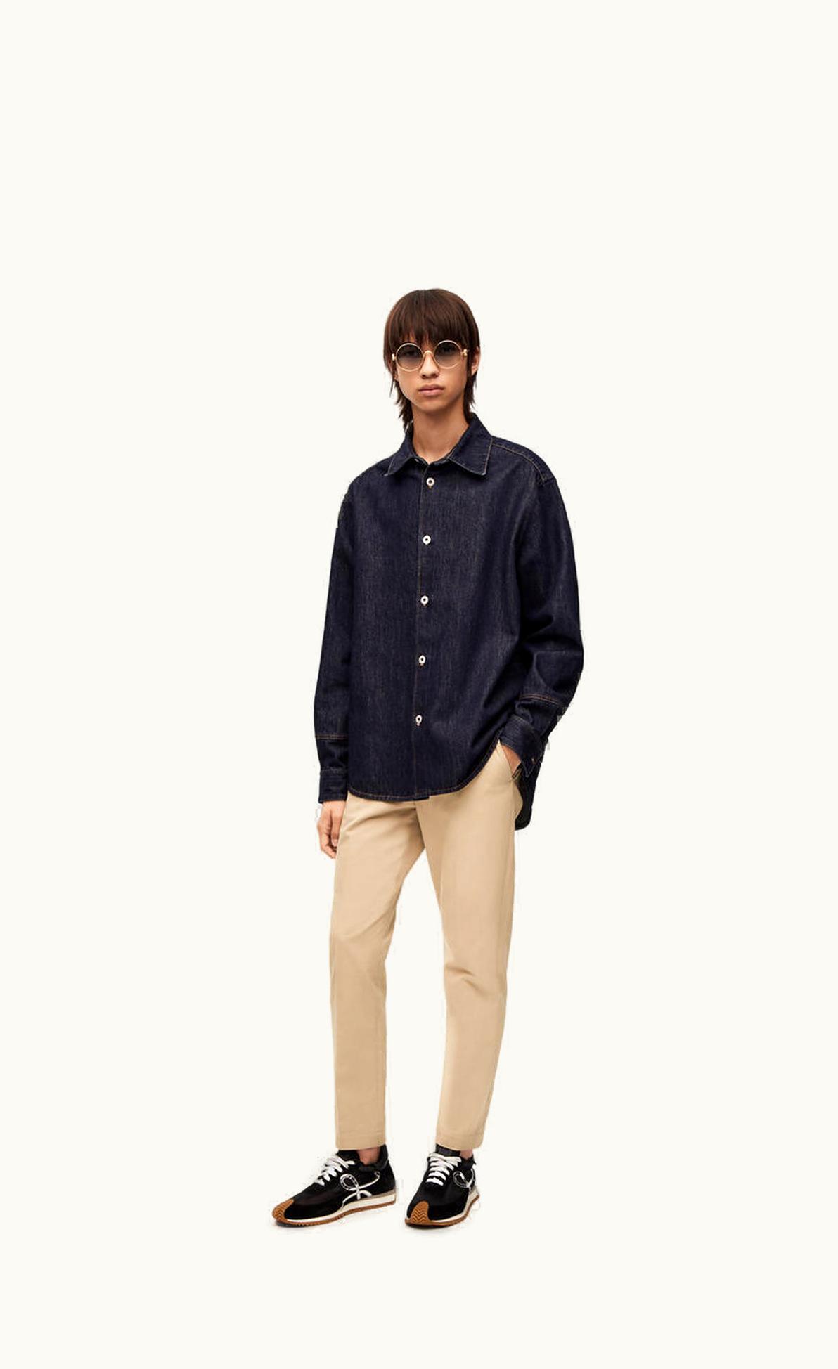 Loewe Tapered Chino Trousers In Cotton UZ0129758