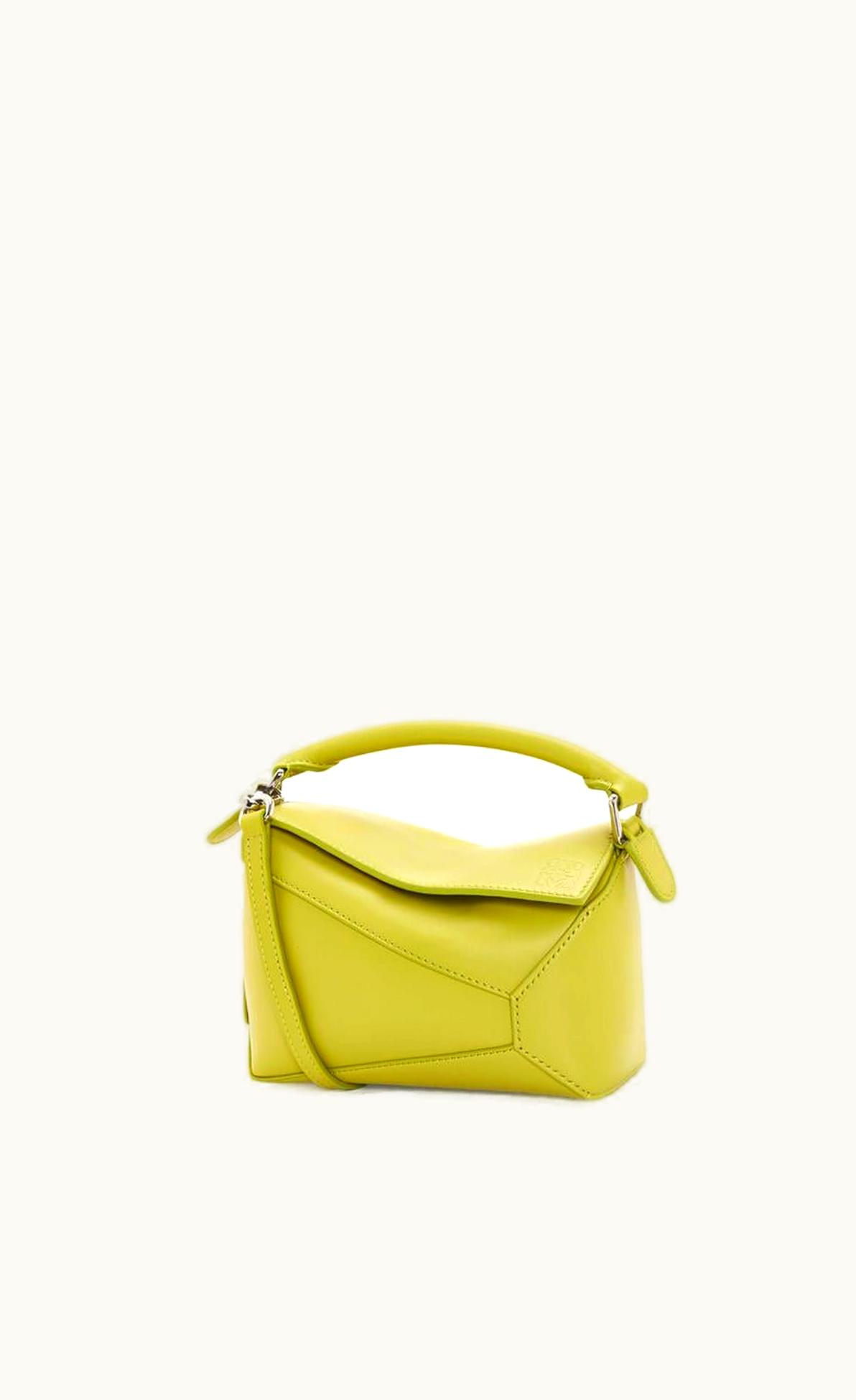 Loewe Mini Puzzle Edge Bag In Satin Calfskin UZ0129761