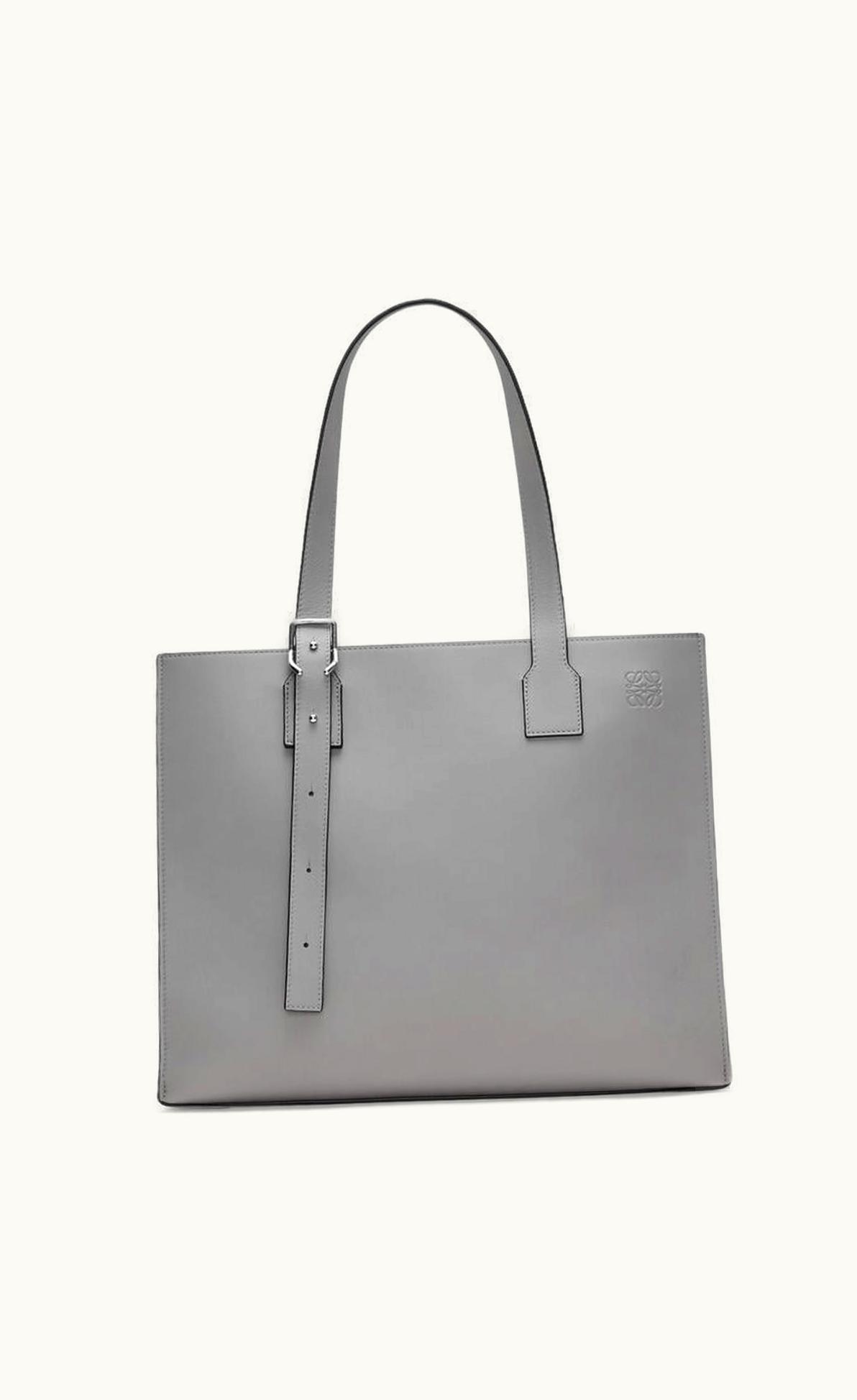 Loewe Buckle Horizontal Tote In Classic Calfskin UZ0129847