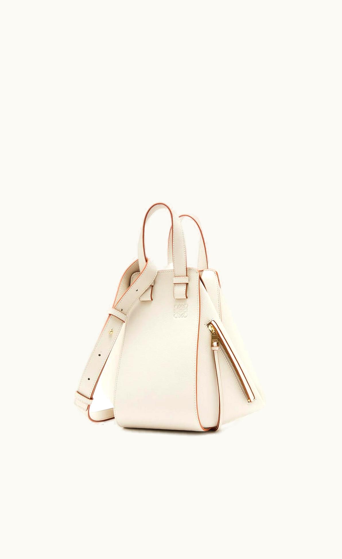 Loewe Small Hammock Bag In Pebble Grain Calfskin