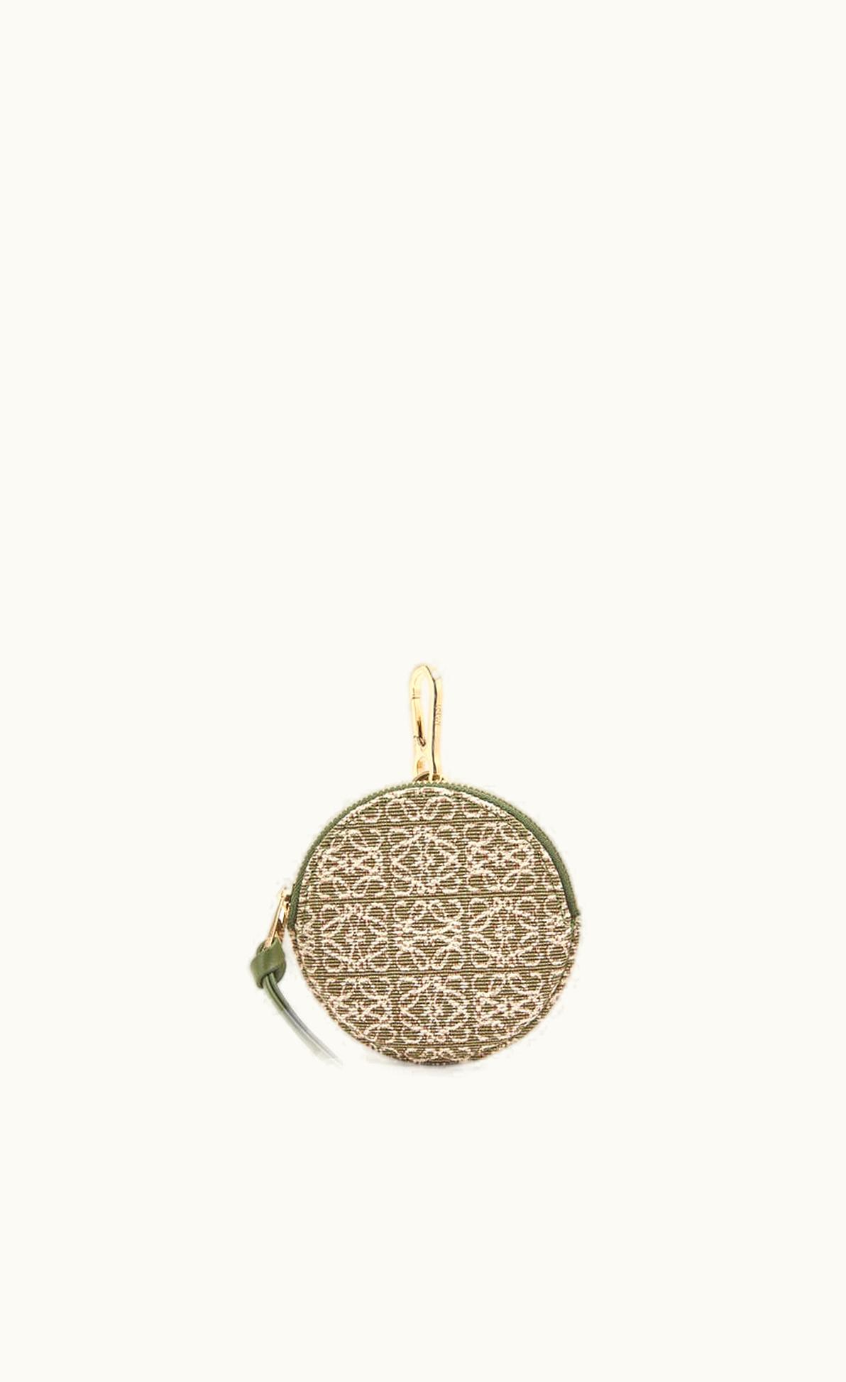 Loewe Cookie Charm In Anagram Jacquard And Calfskin UZ0129948