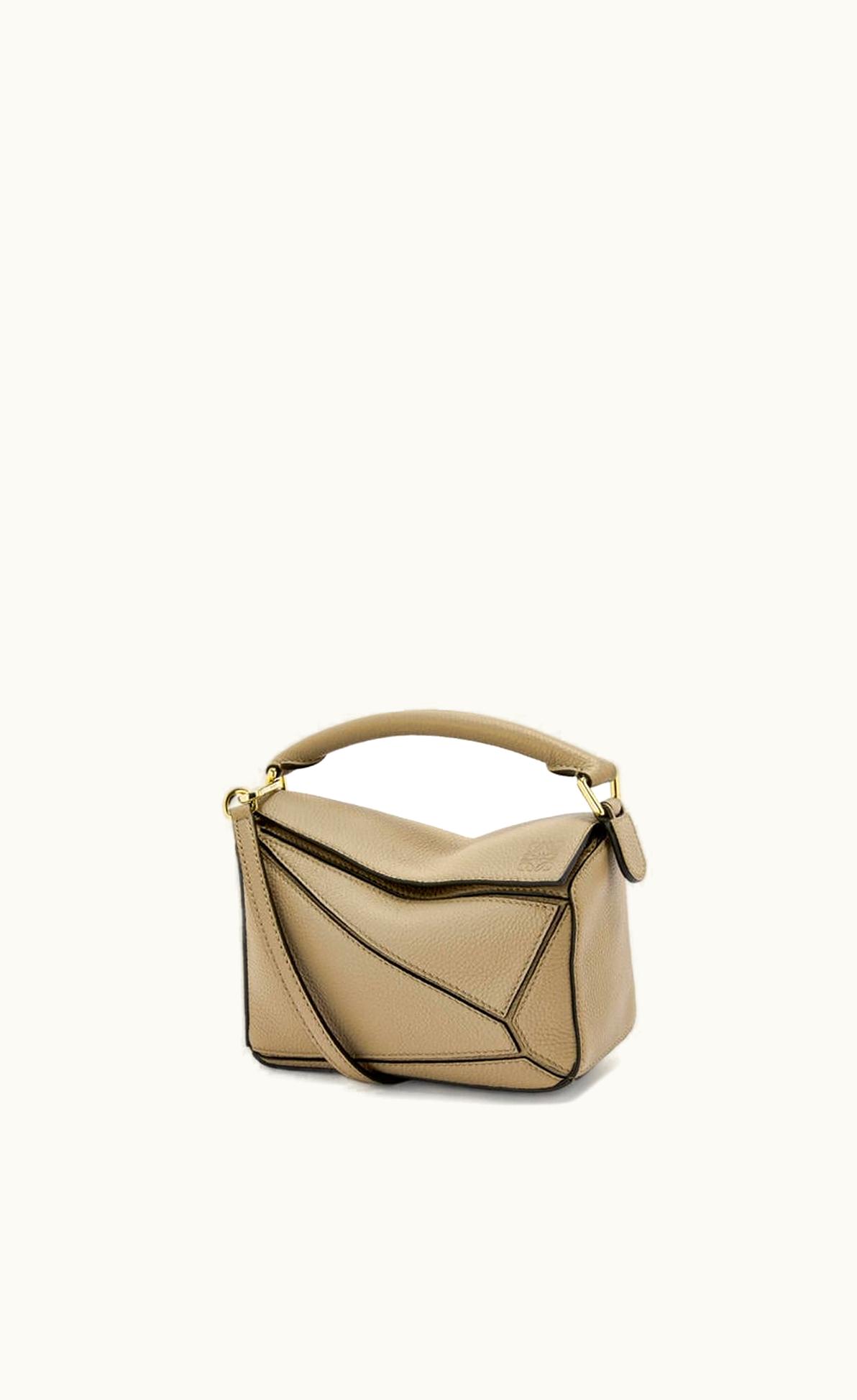 Loewe Mini Puzzle Bag In Soft Grained Calfskin UZ0130071