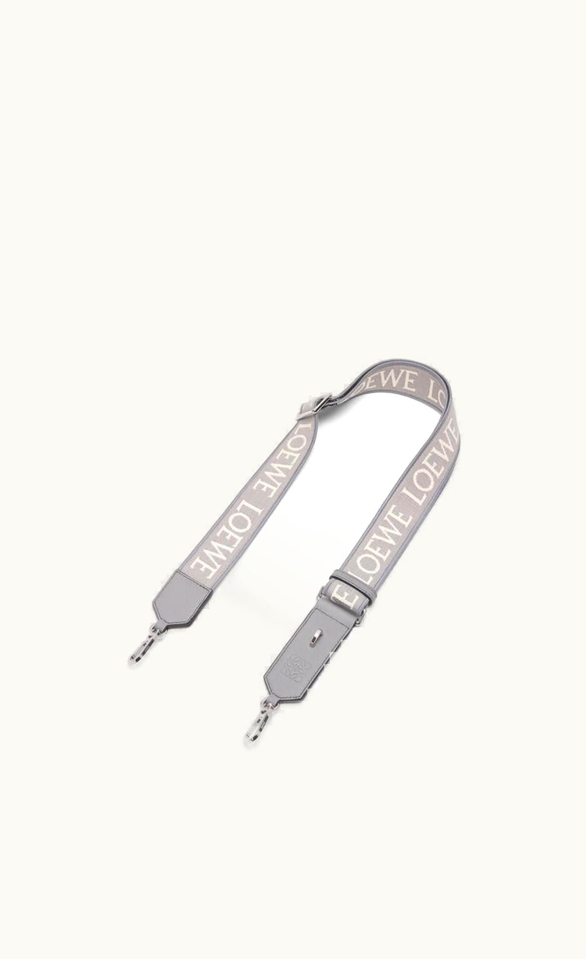 Loewe D-Ring Strap In Anagram Jacquard And Calfskin UZ0130101