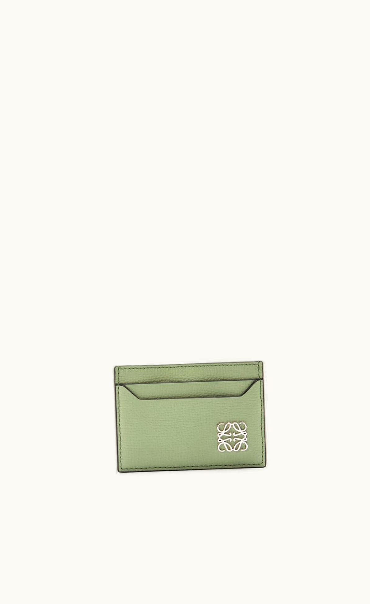 Loewe Anagram Plain Cardholder In Pebble Grain Calfskin UZ0130131
