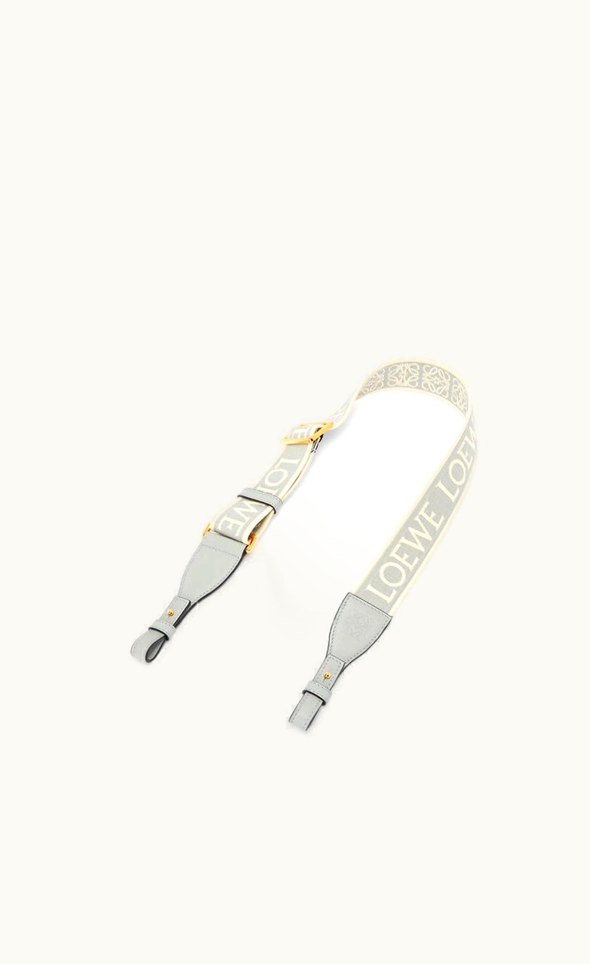 Loewe Anagram Loop Strap In Jacquard And Calfskin UZ0130199