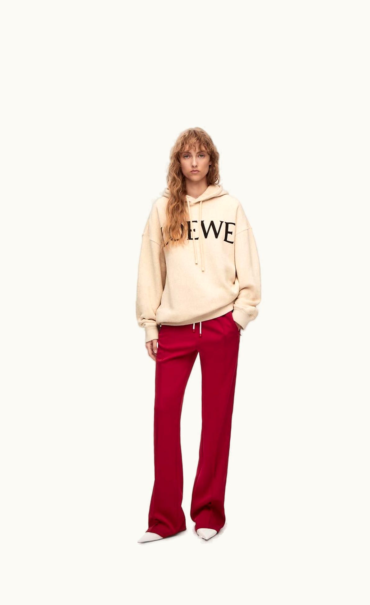 Loewe Oversize Hoodie In Cotton UZ0130215