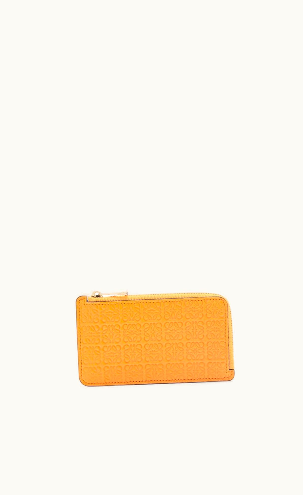 Loewe Repeat Coin Cardholder In Embossed Silk Calfskin UZ0130218