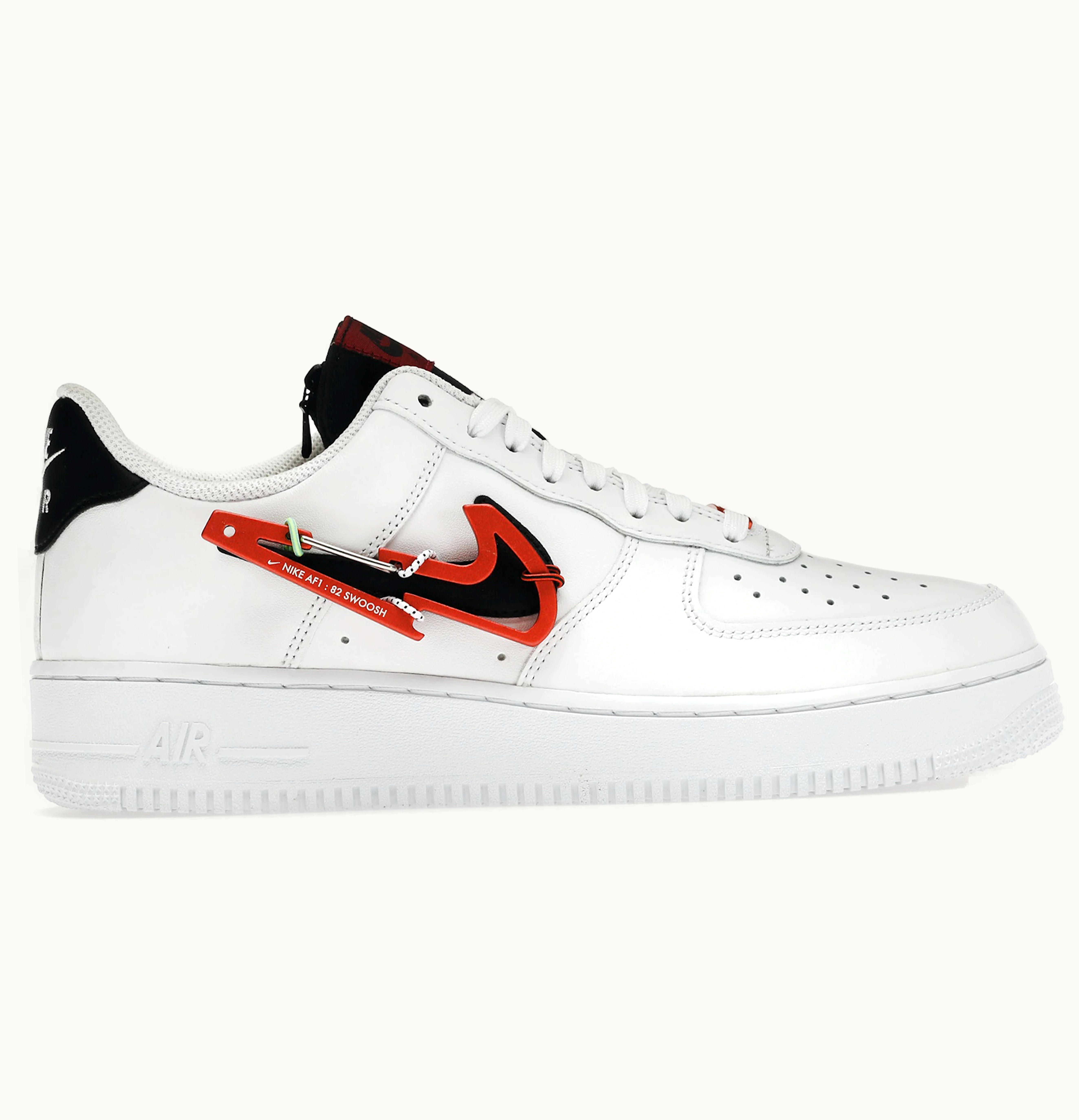 Nike Nike Air Force 1 Low Carabiner Swoosh Red