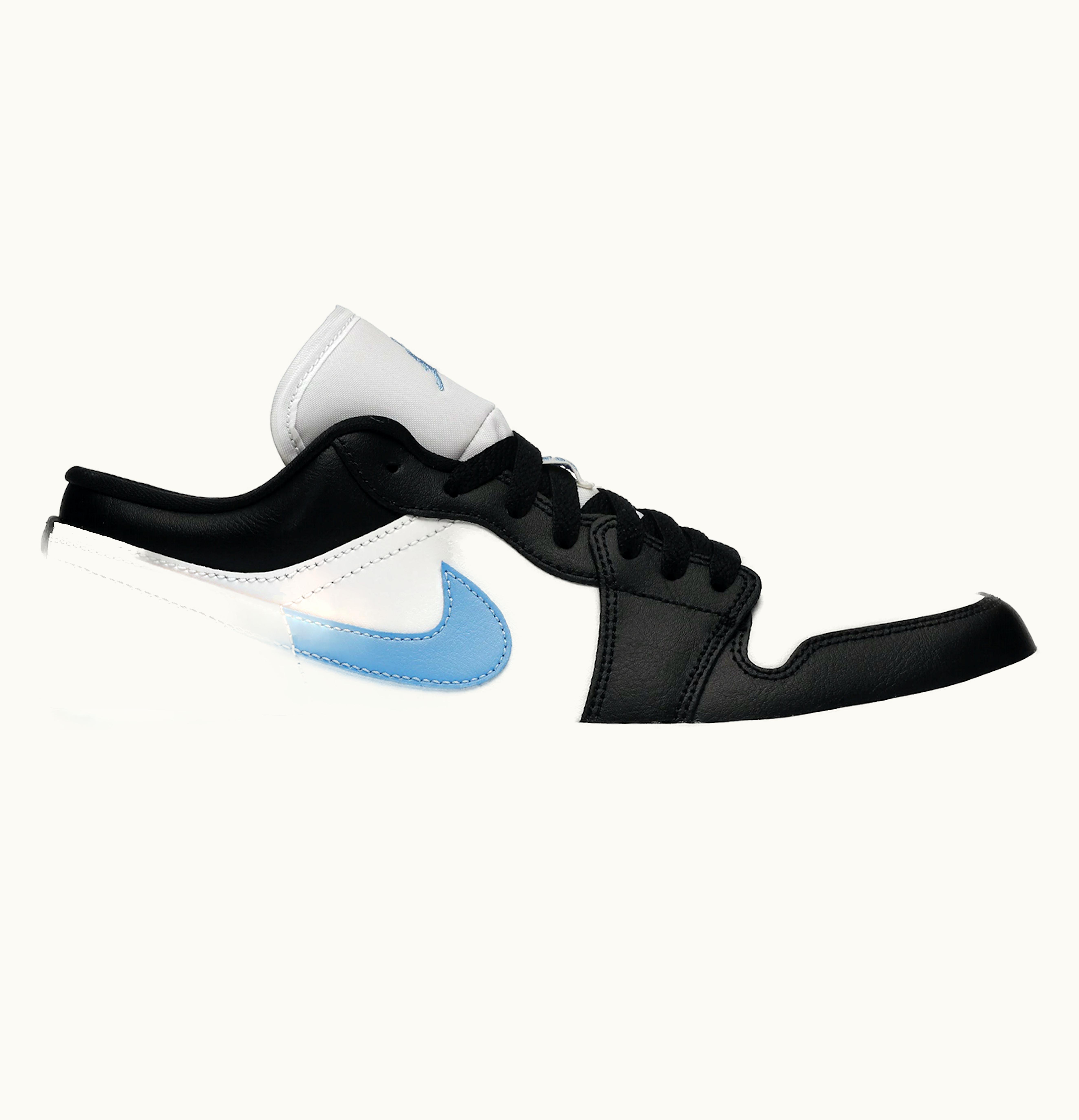 Jordan Air Jordan 1 Low Black University Blue White W