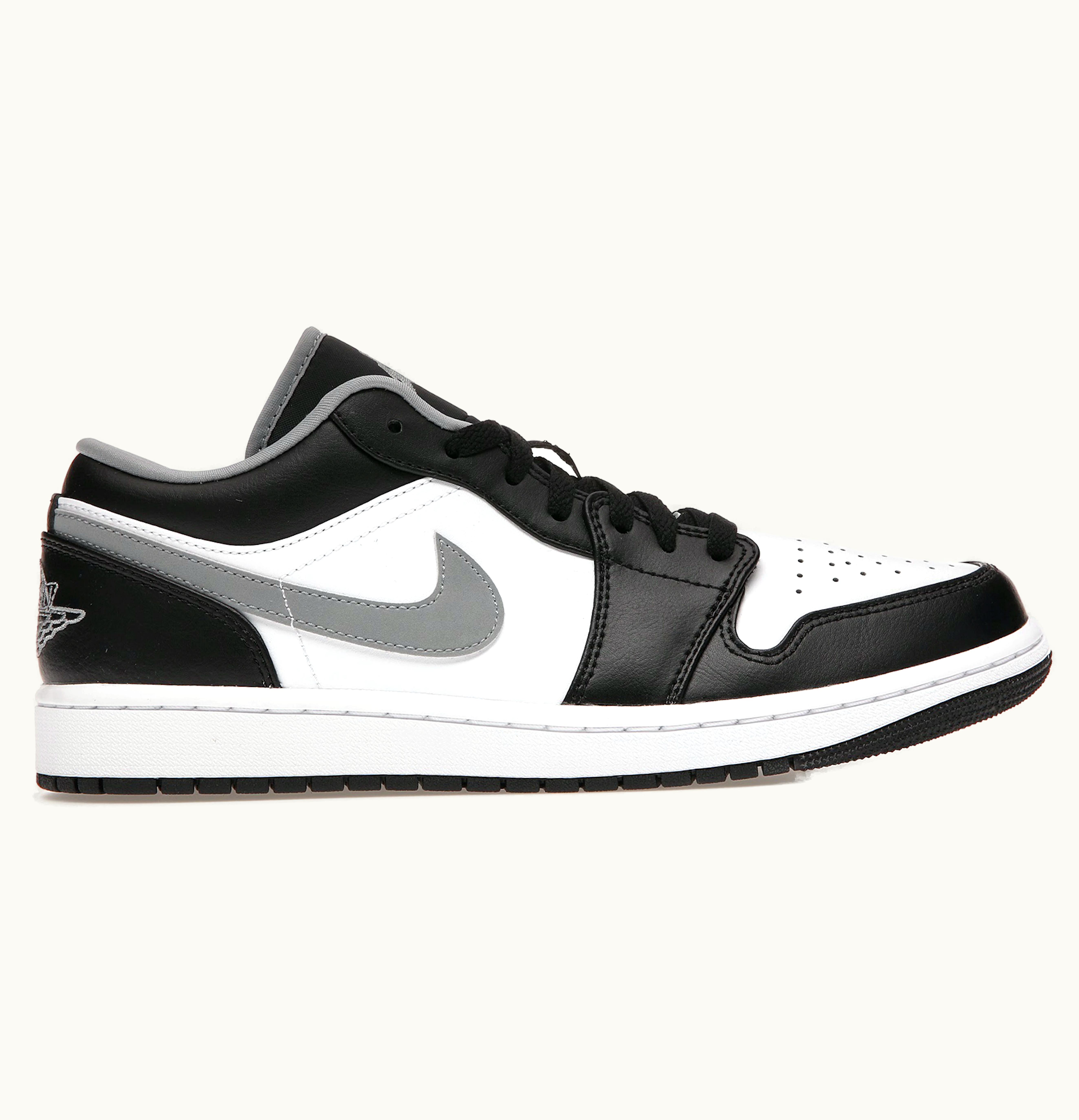 Jordan Air Jordan 1 Low Black White Grey