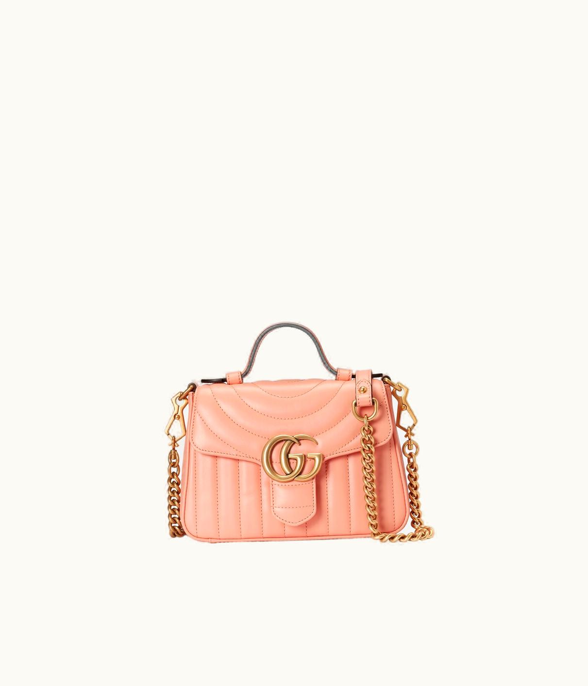 Gucci GG Marmont Matelassé Mini Top Handle Bag