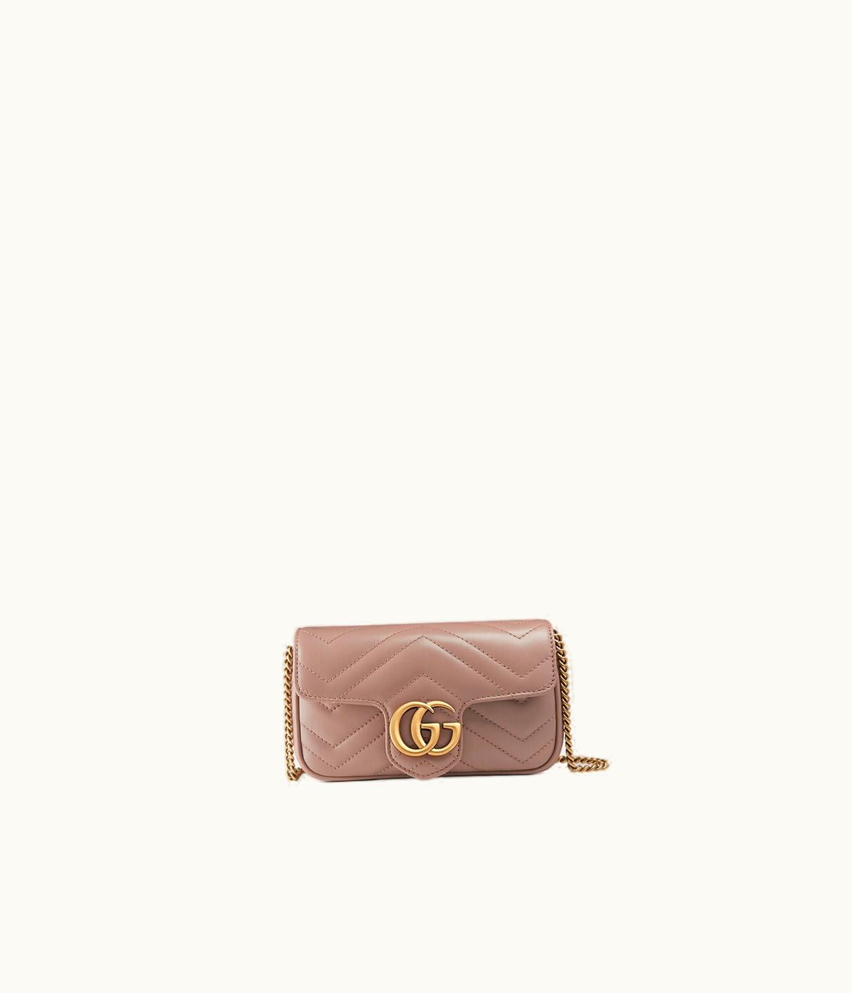 Gucci GG Marmont Matelassé Leather Super Mini Bag UZ0134517