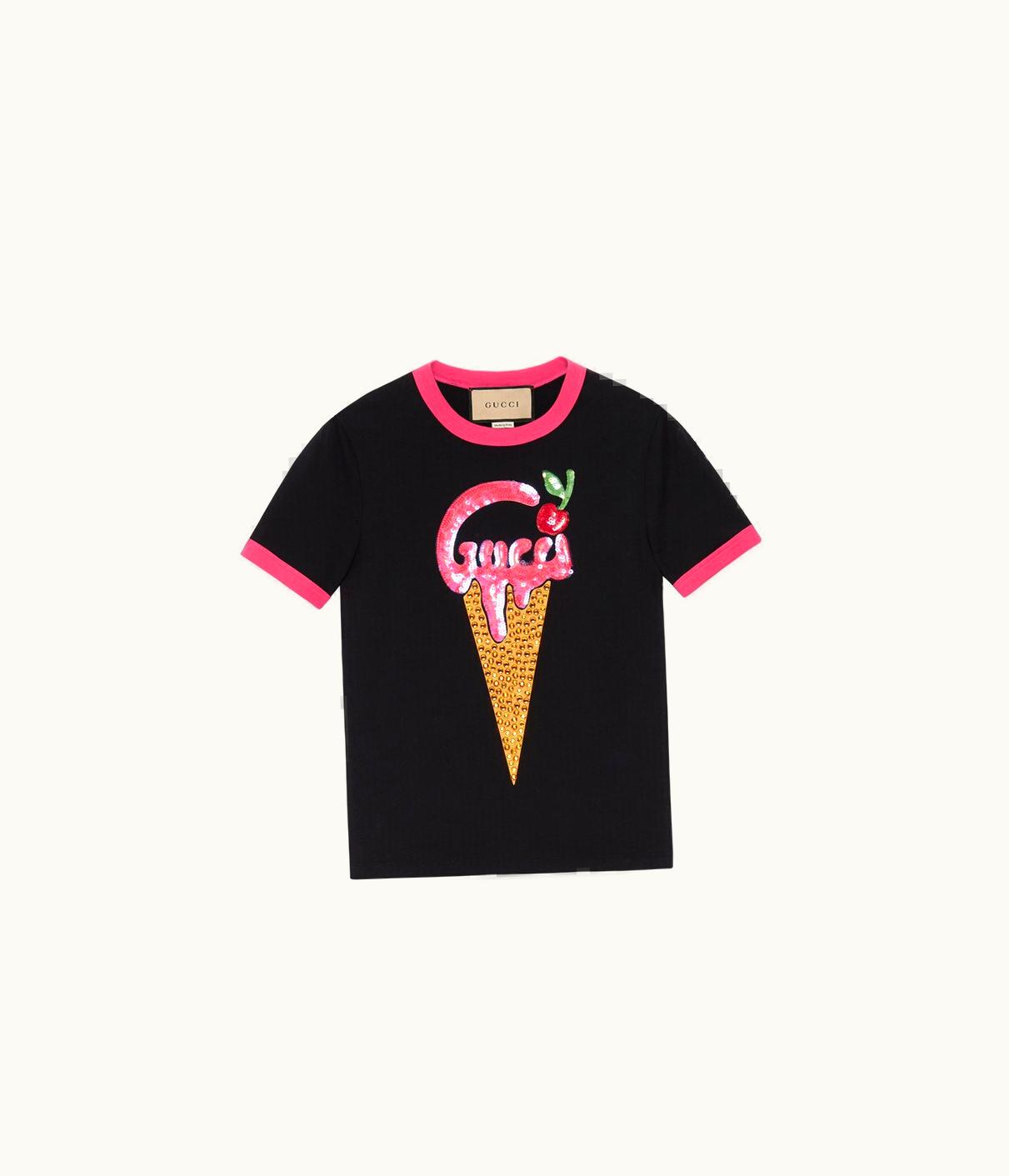 Gucci Ice Cream Cotton Jersey T-Shirt UZ0135141