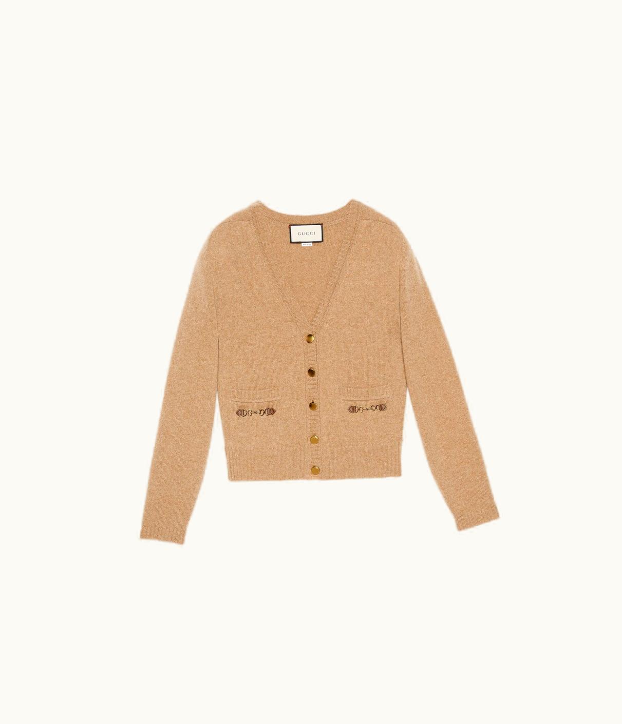Gucci Cashmere Cardigan With Horsebit UZ0135266
