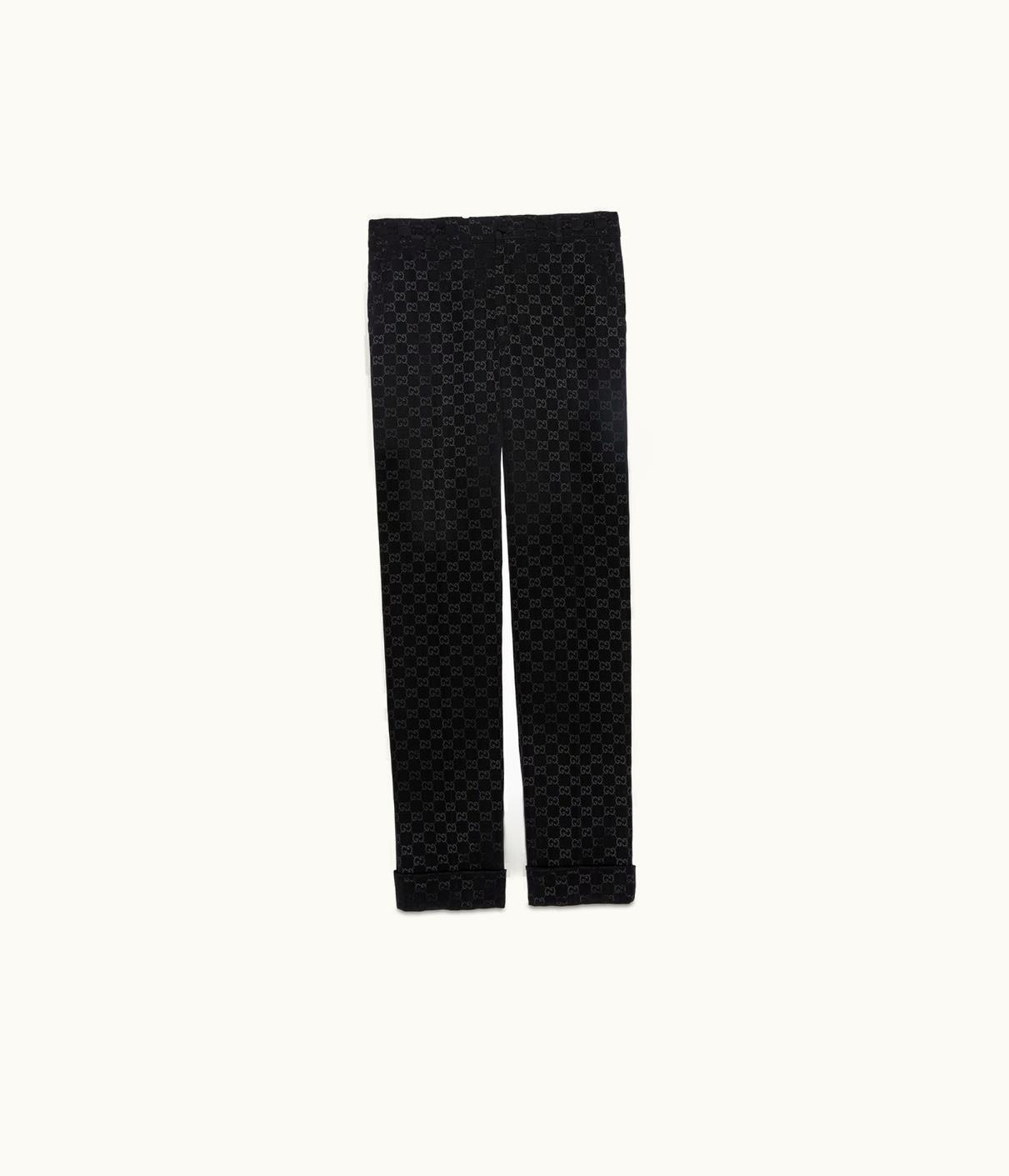 Gucci Light GG Canvas Trousers