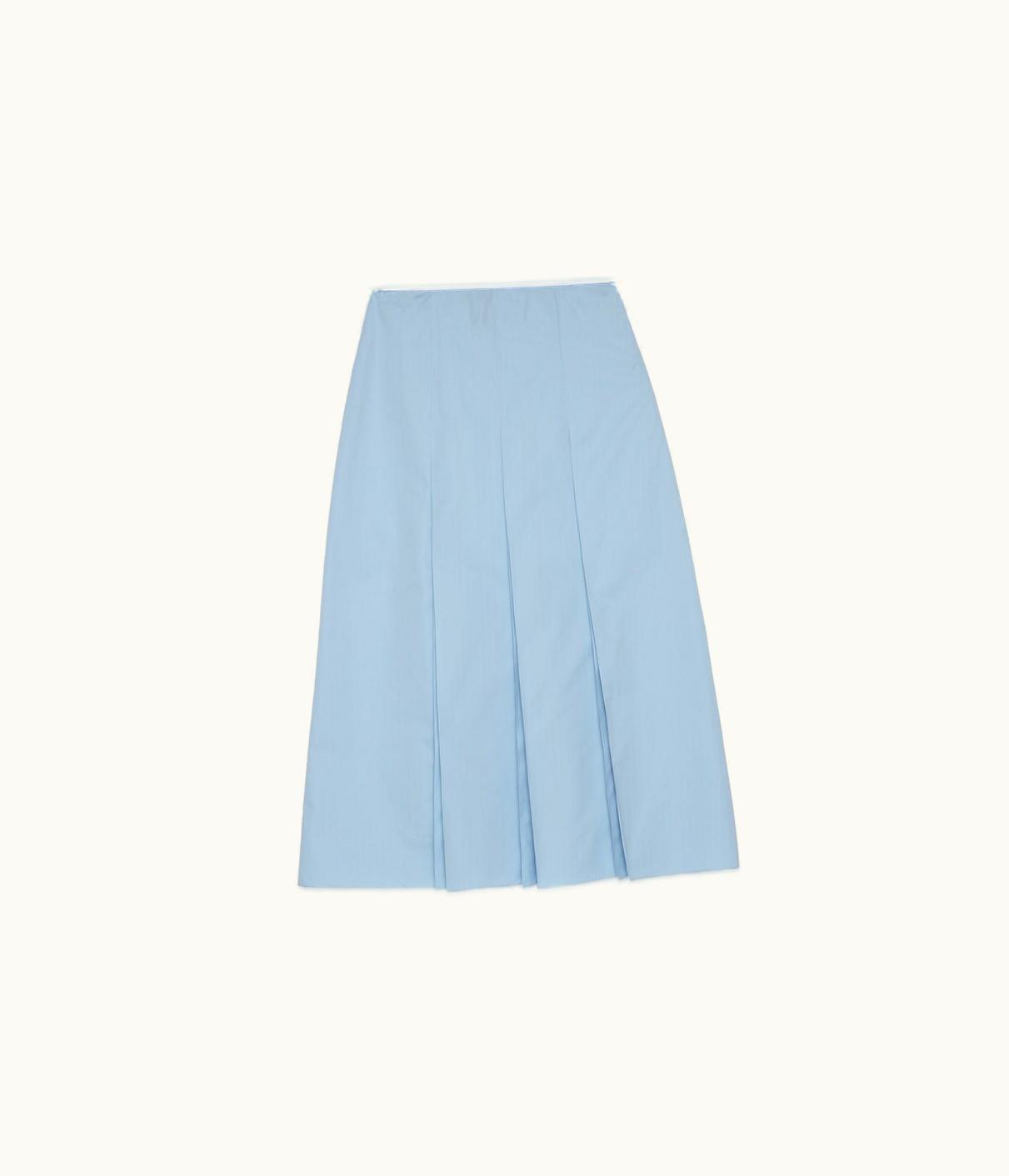 Gucci Heavy Cotton Poplin Skirt UZ0135325