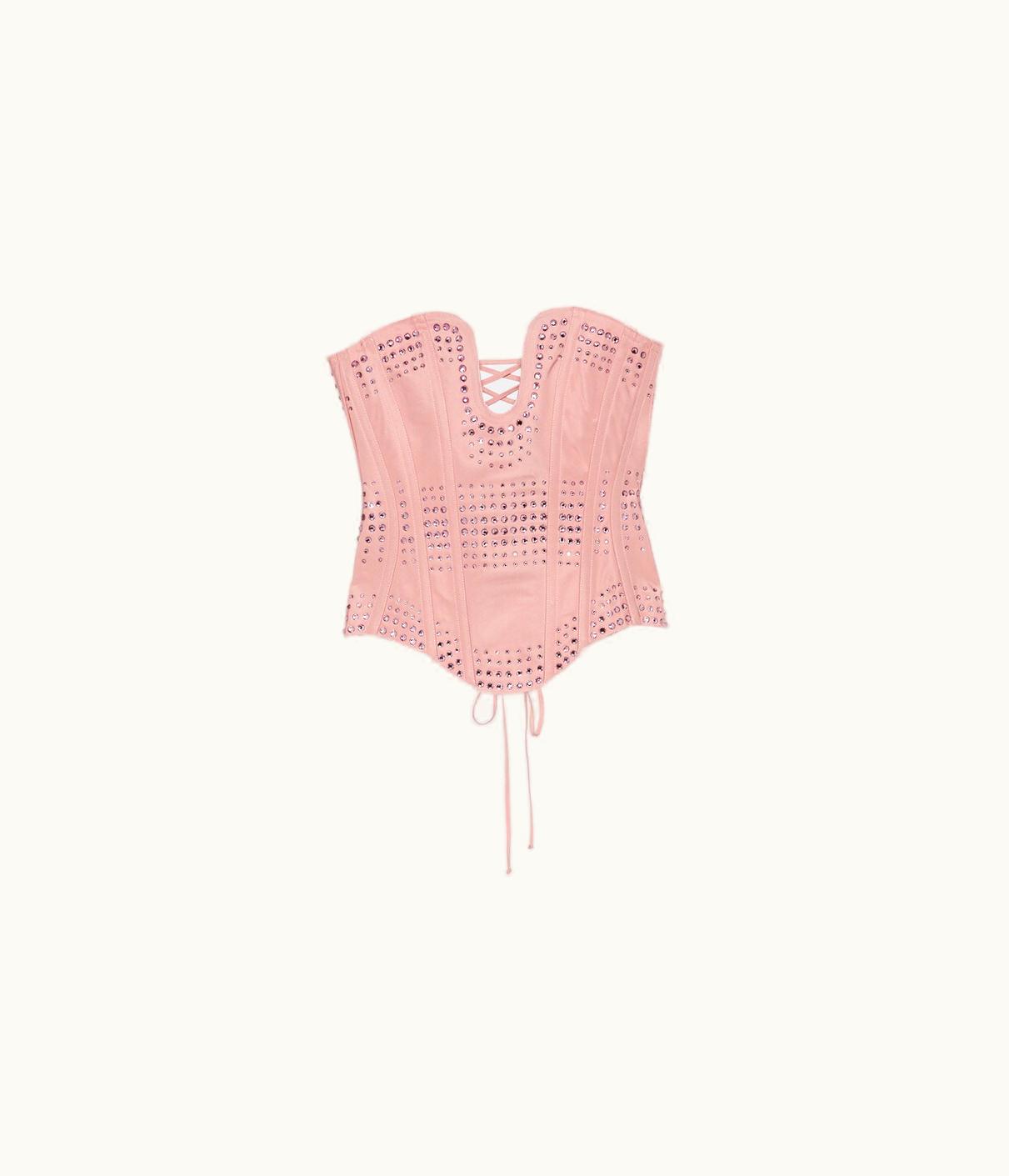 Gucci Silk With Crystals Corset