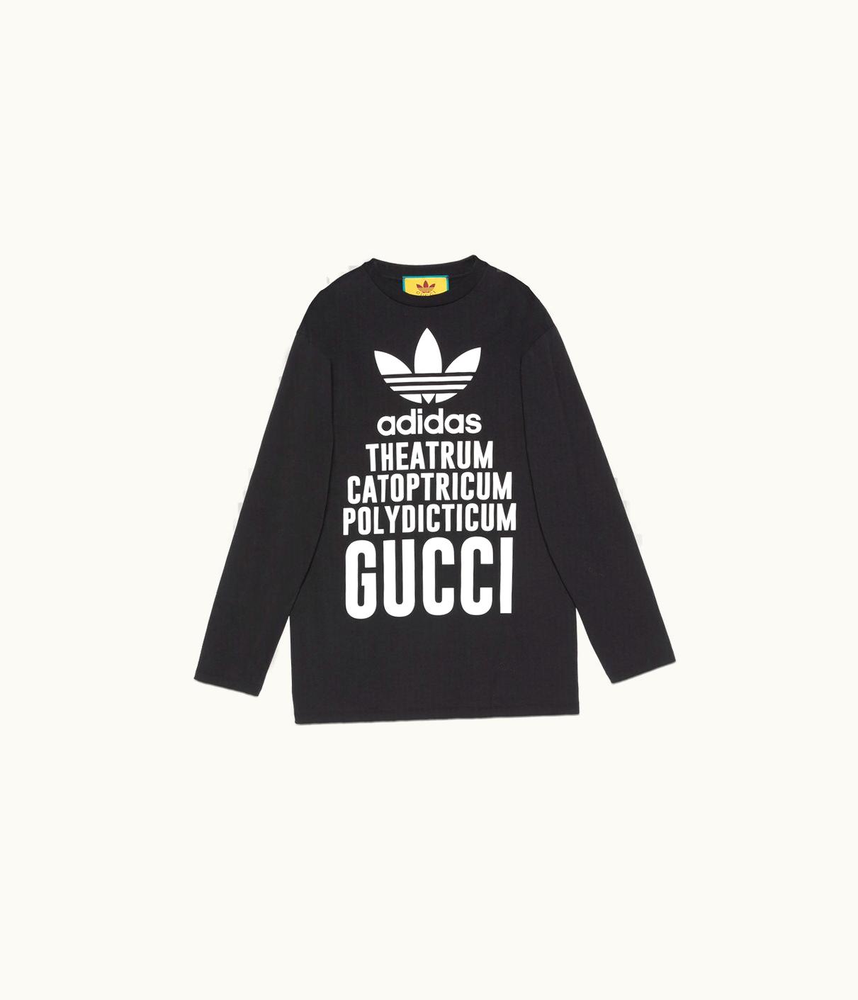 Gucci Adidas X Gucci Long Cotton T-Shirt