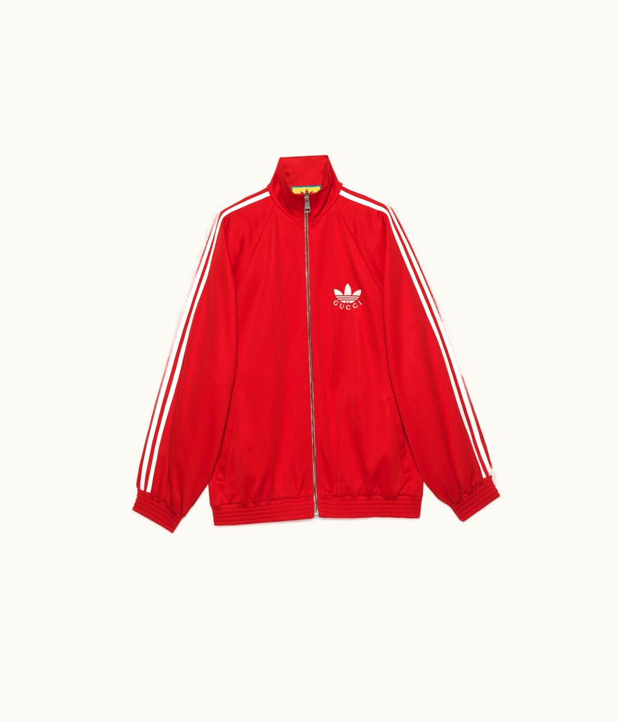 Gucci Adidas X Gucci Cotton Jersey Zip Jacket UZ0135365