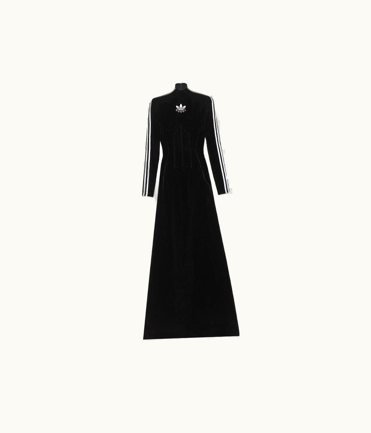 Gucci Adidas X Gucci Silk Viscose Dress