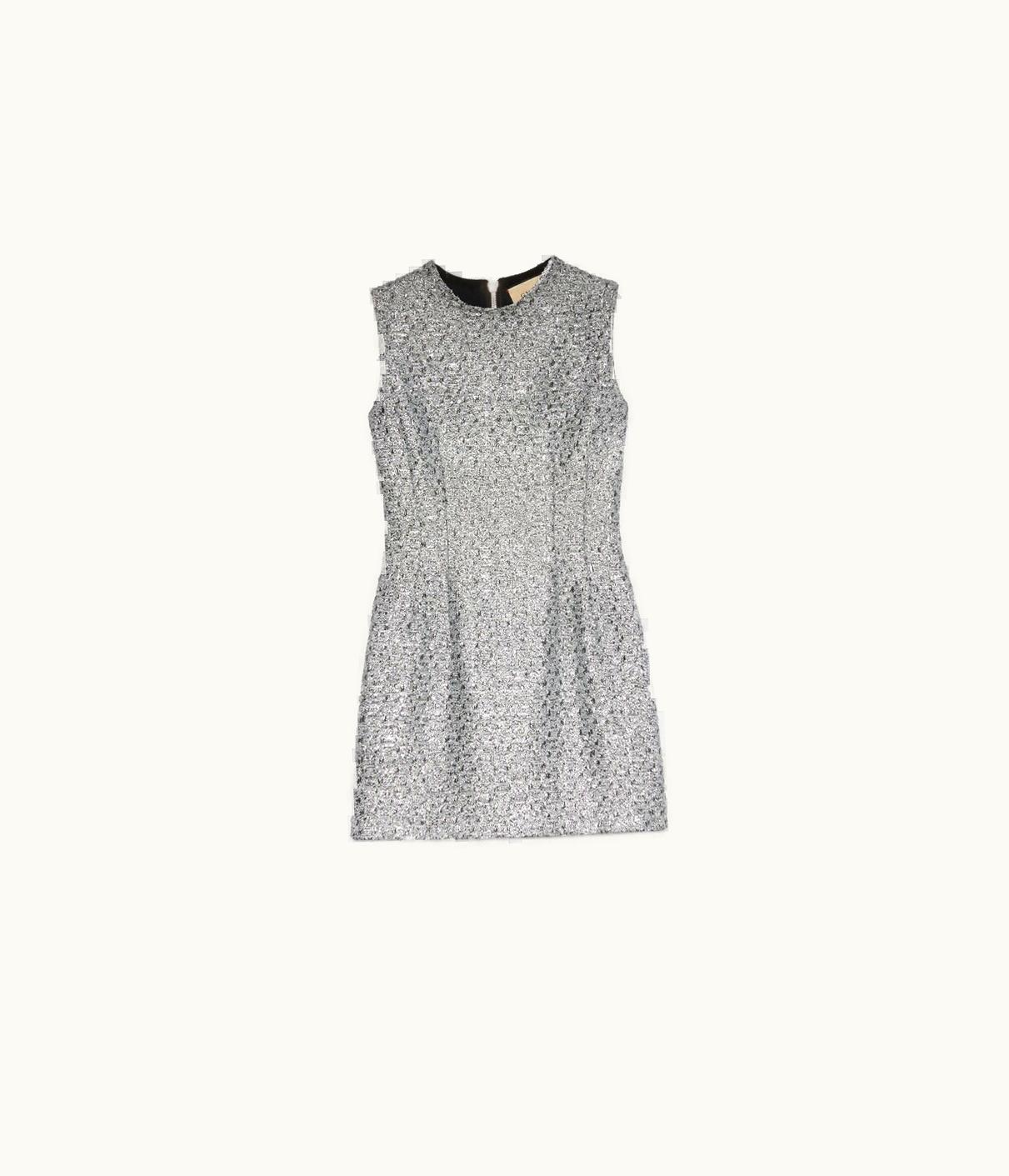 Gucci Tweed Sleeveless Dress