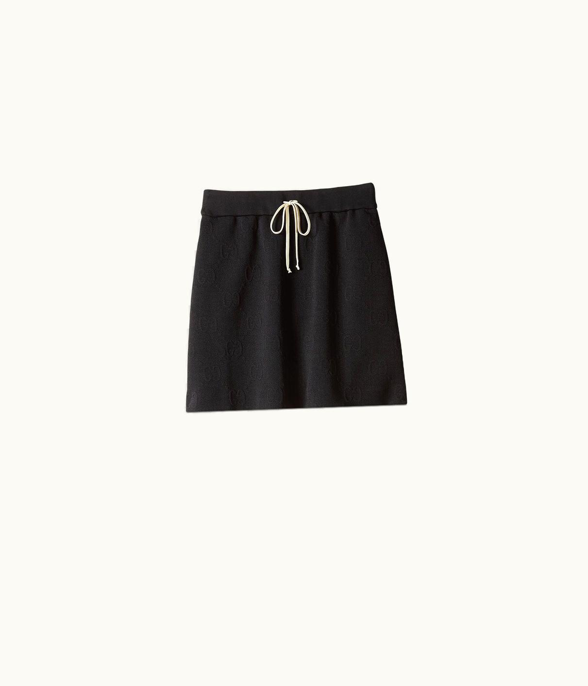 Gucci GG Jacquard Jersey Skirt