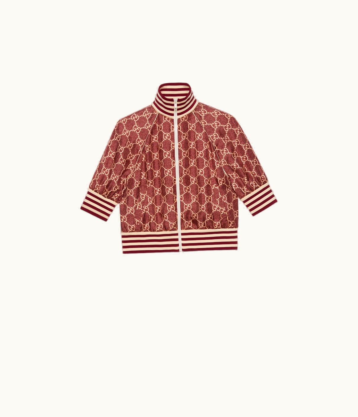 Gucci GG Supreme Print Silk Jacket UZ0135423