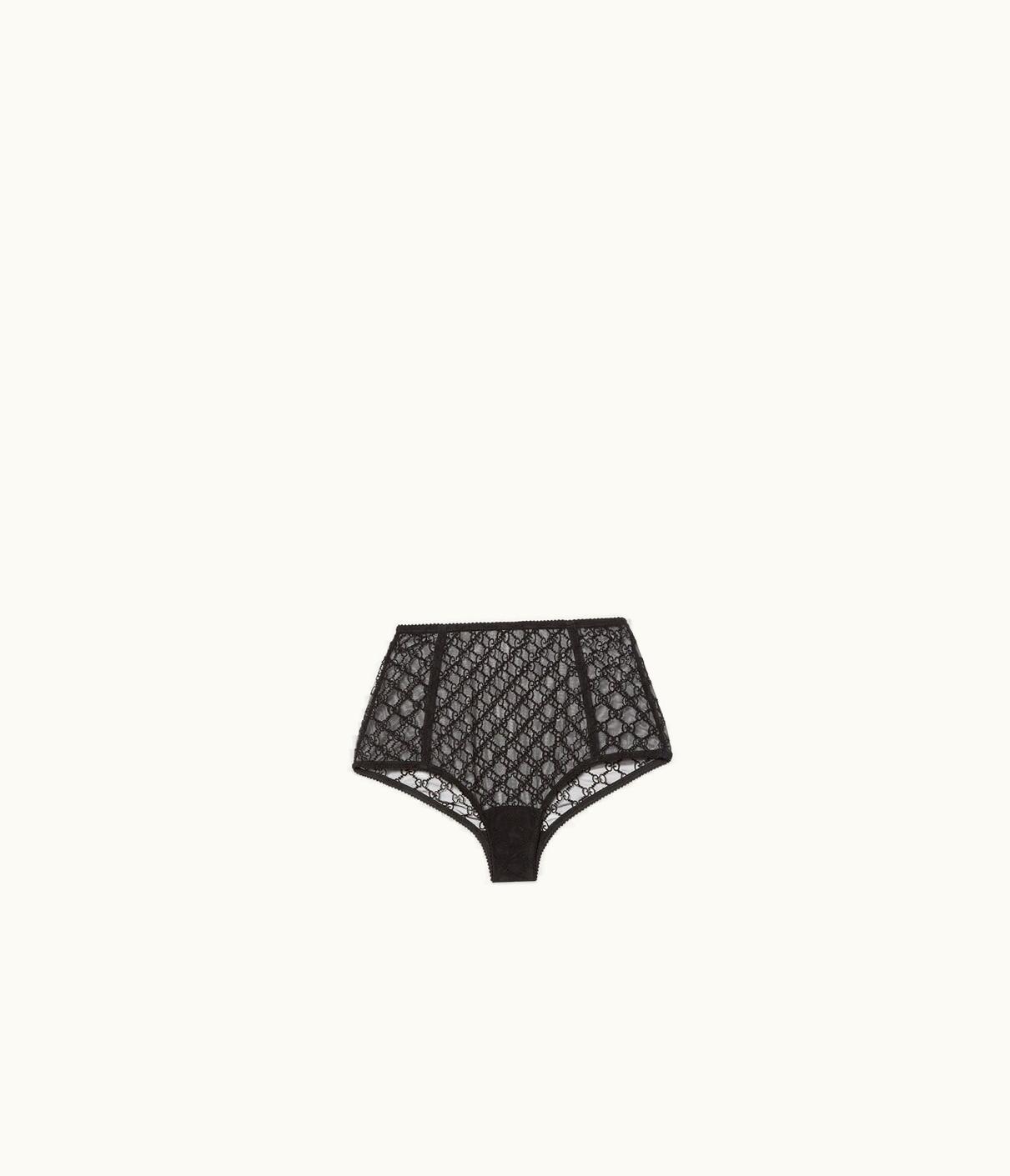 Gucci GG Embroidered Tulle Briefs UZ0135446