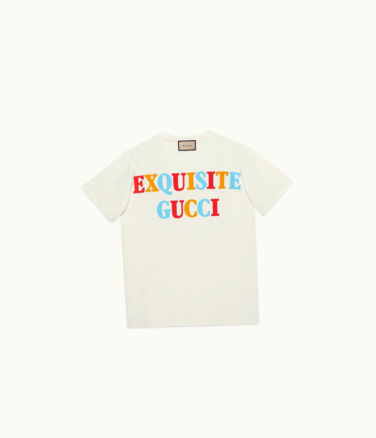 Gucci Heavy Cotton Jersey T-Shirt