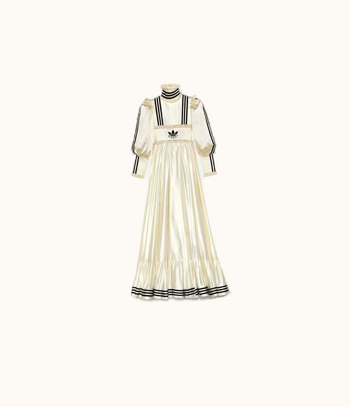Gucci Adidas X Gucci Sik Duchesse Dress