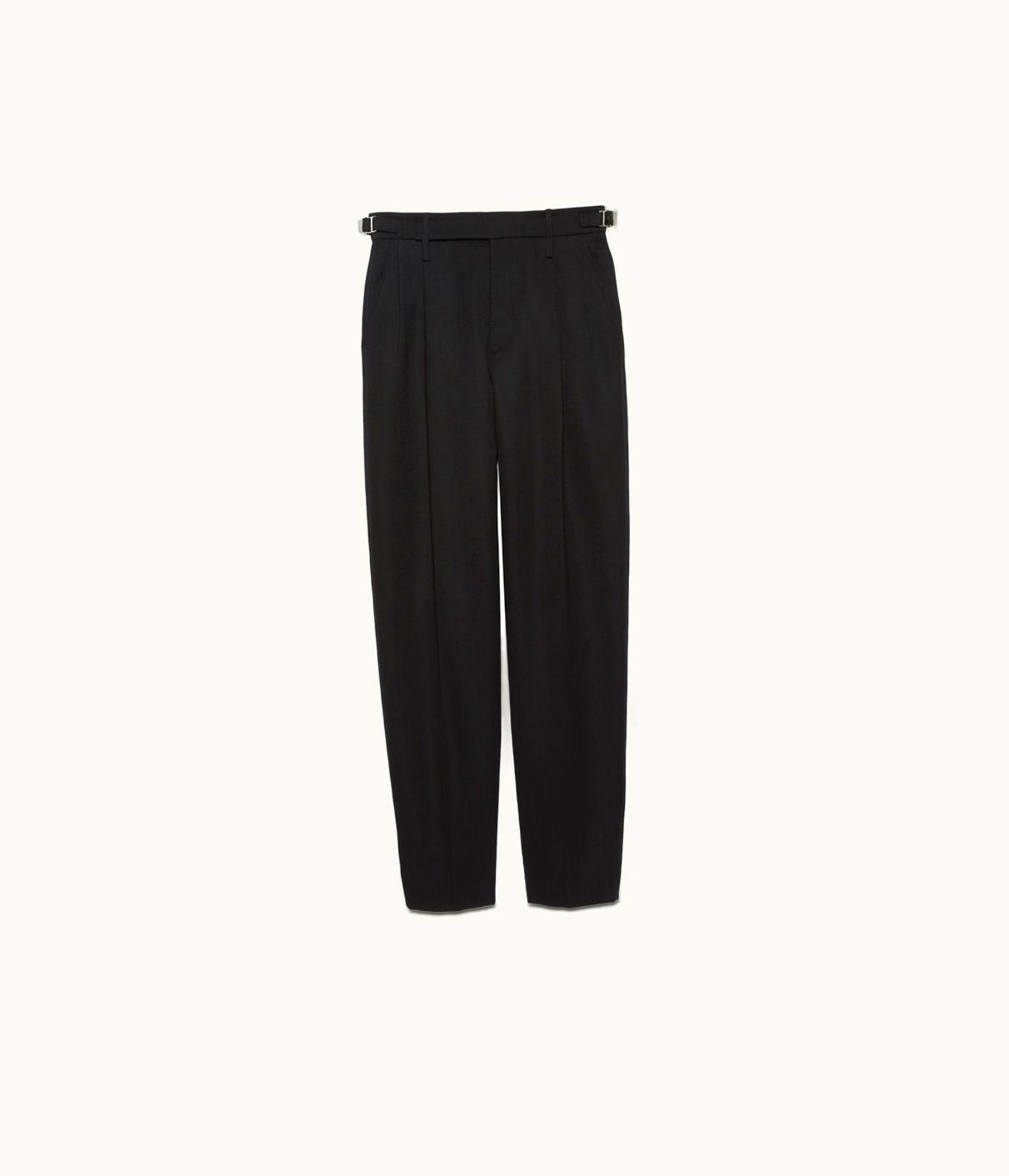 Gucci Wool Trousers With Self-Tie Belt UZ0135490