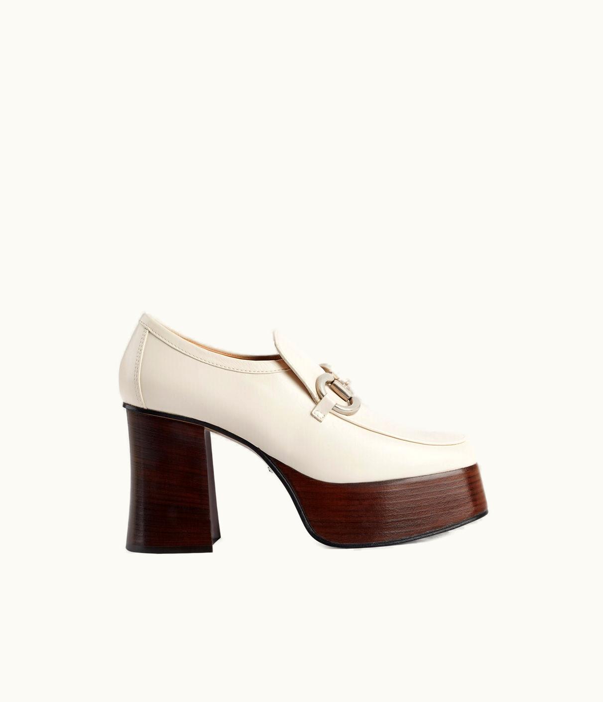 Gucci Women's Platform Loafer With Horsebit UZ0135535