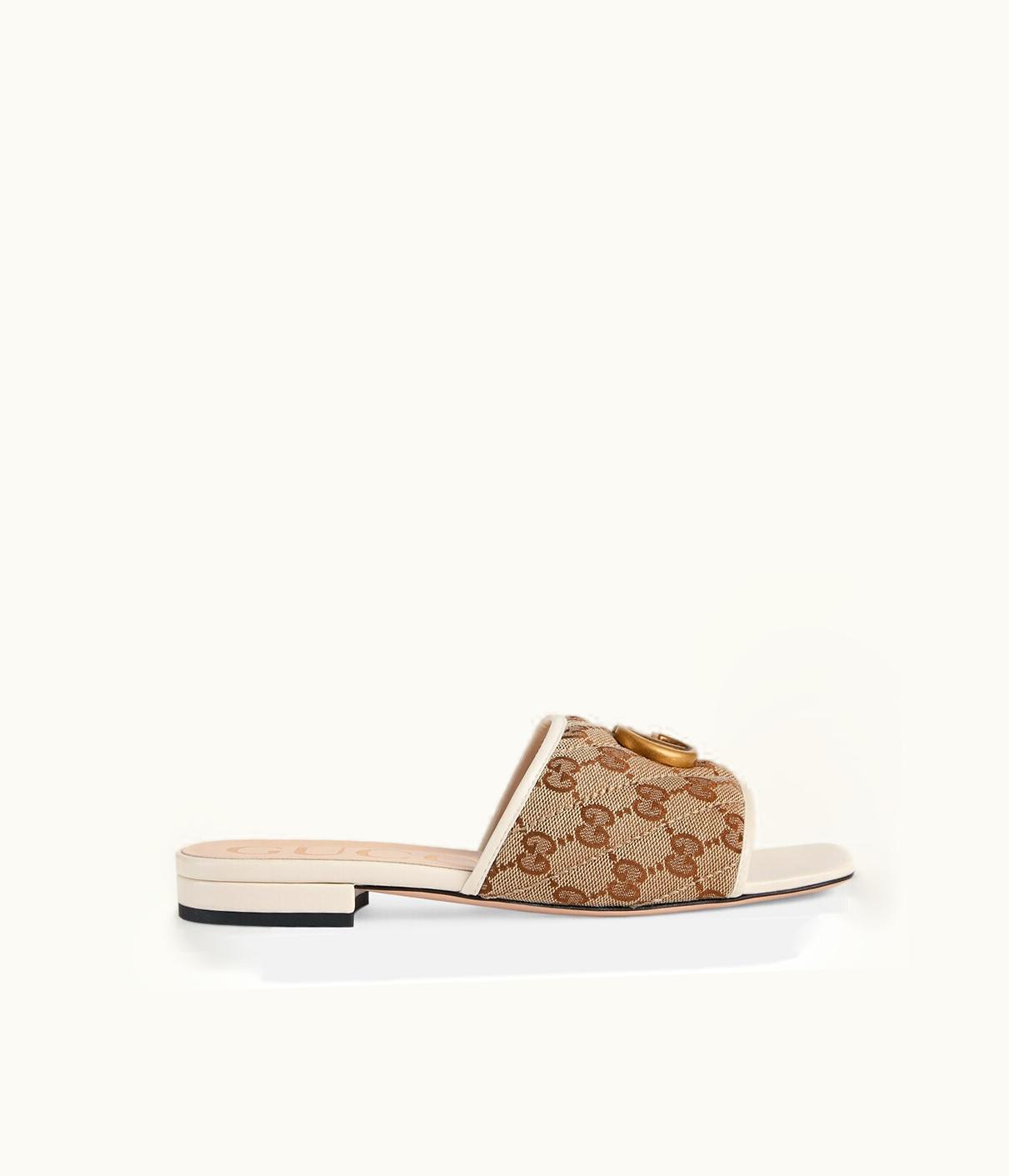 Gucci Women's Slide Sandal With Double G UZ0135643