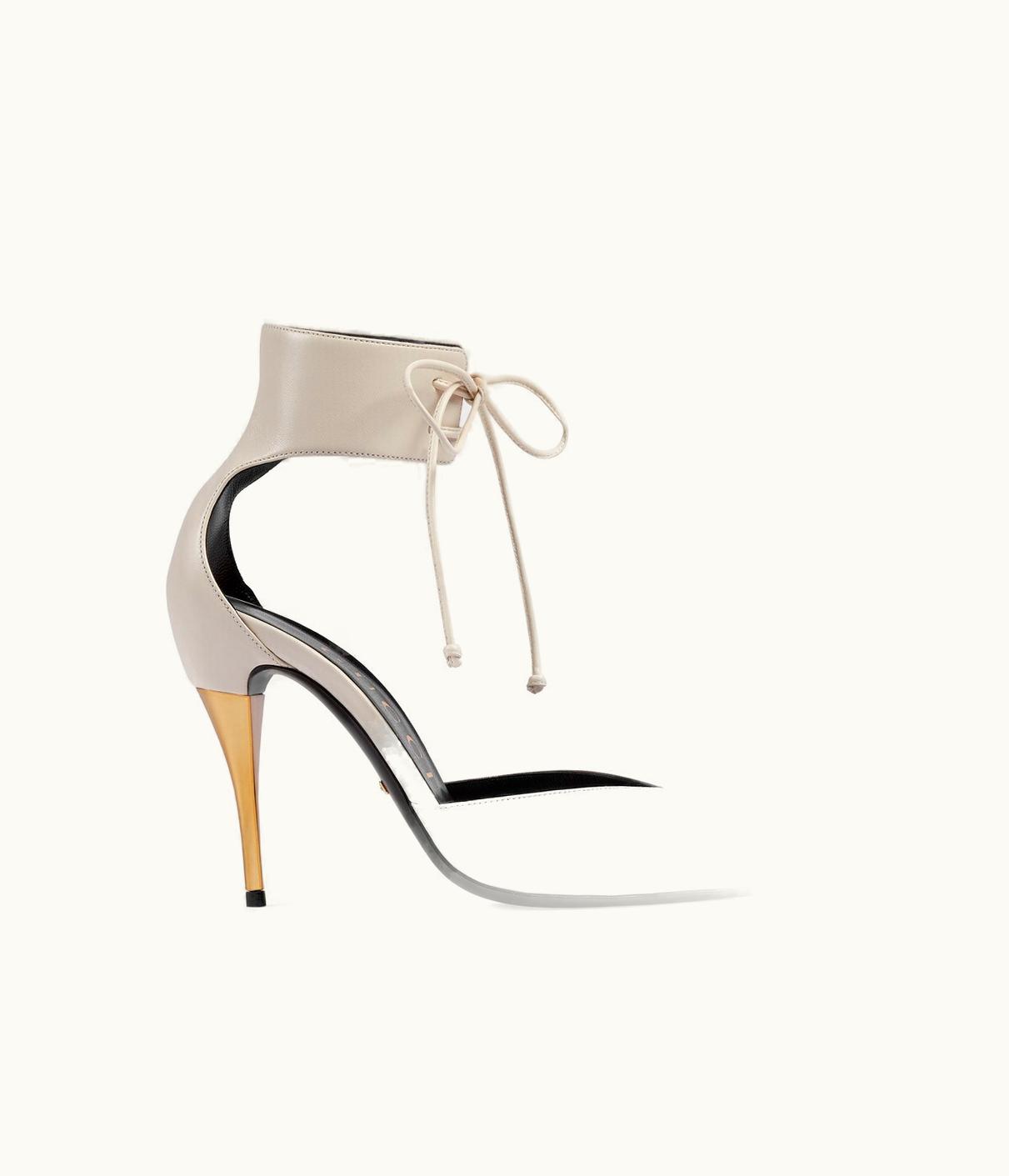 Gucci Gucci Women's High Heel Pump With Ankle Cuff