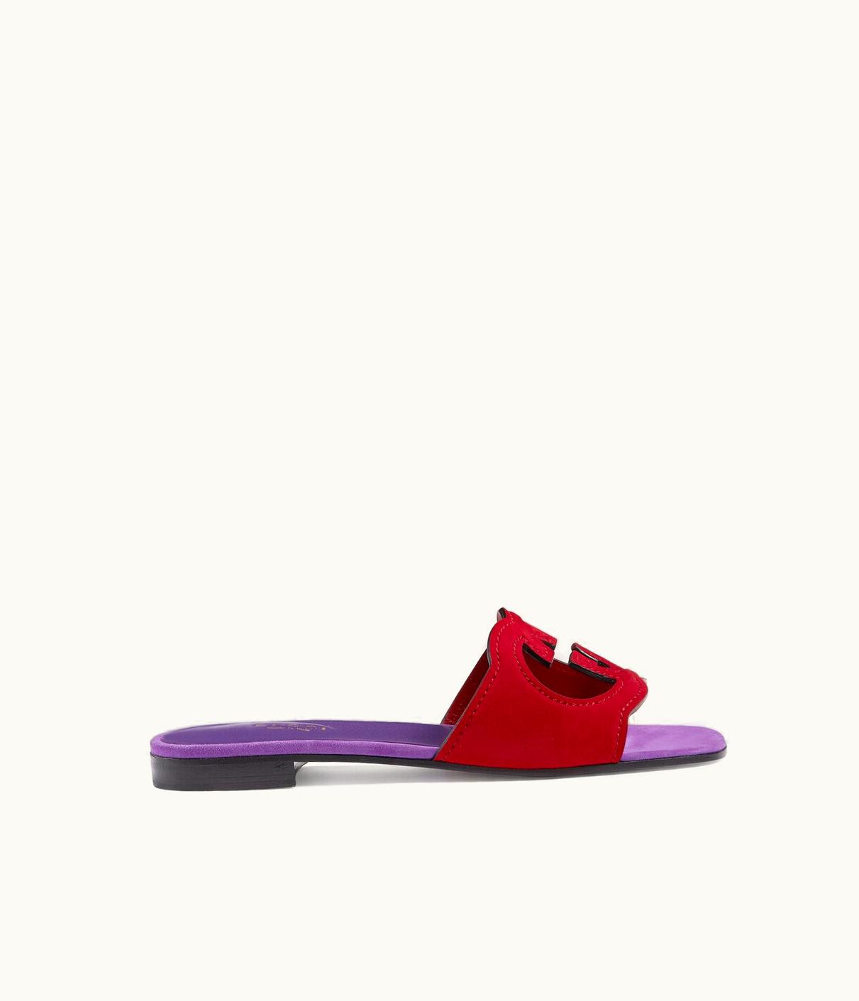 Gucci Gucci Women's Interlocking G Cut-Out Slide Sandal UZ0135748