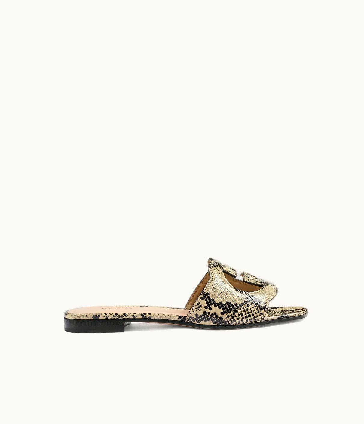 Gucci Gucci Women's Interlocking G Cut-Out Slide Sandal UZ0135751
