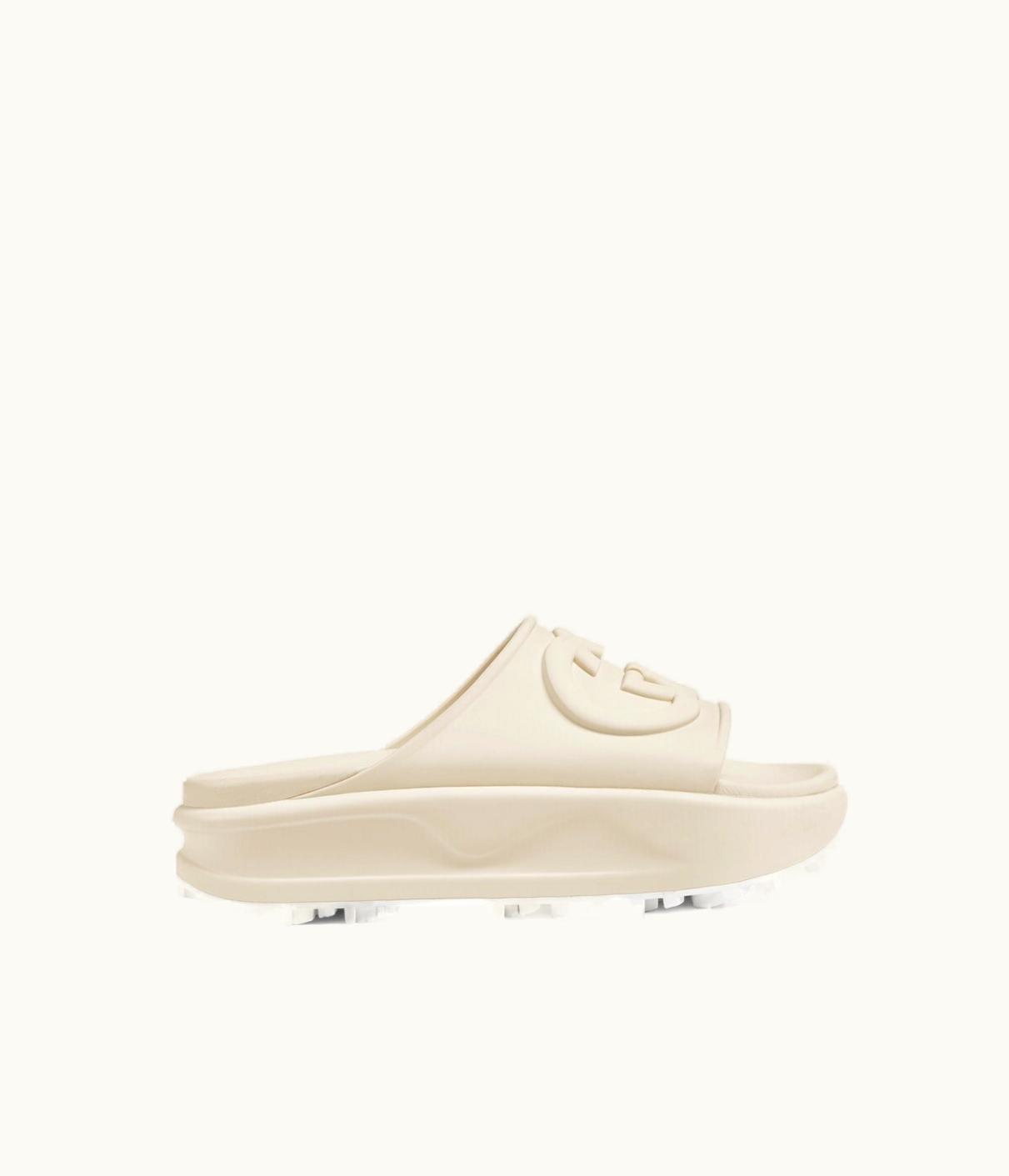 Gucci Gucci Women's Slide Sandal With Interlocking G UZ0135762