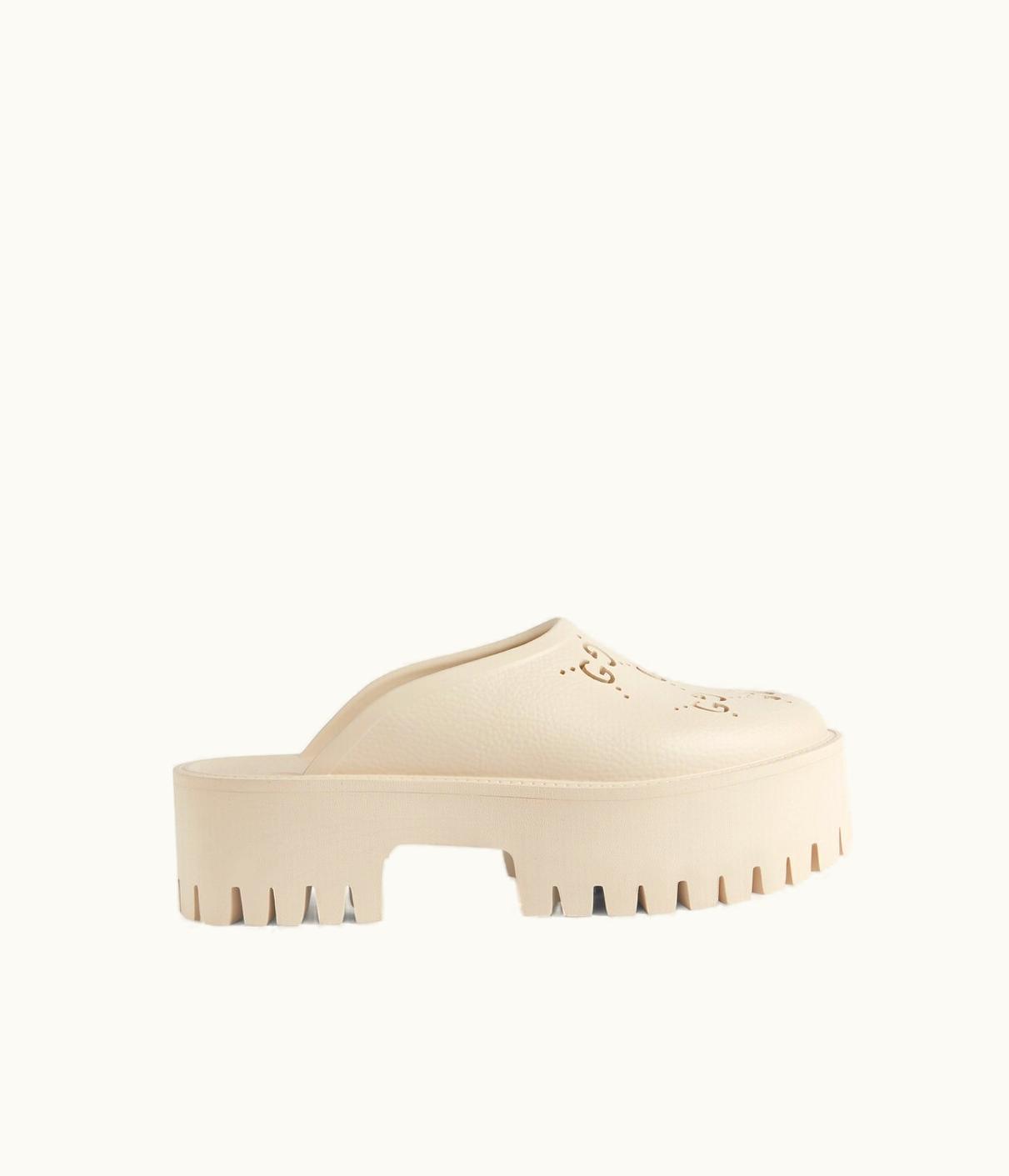 Gucci Gucci Women's Platform Perforated G Sandal UZ0135801