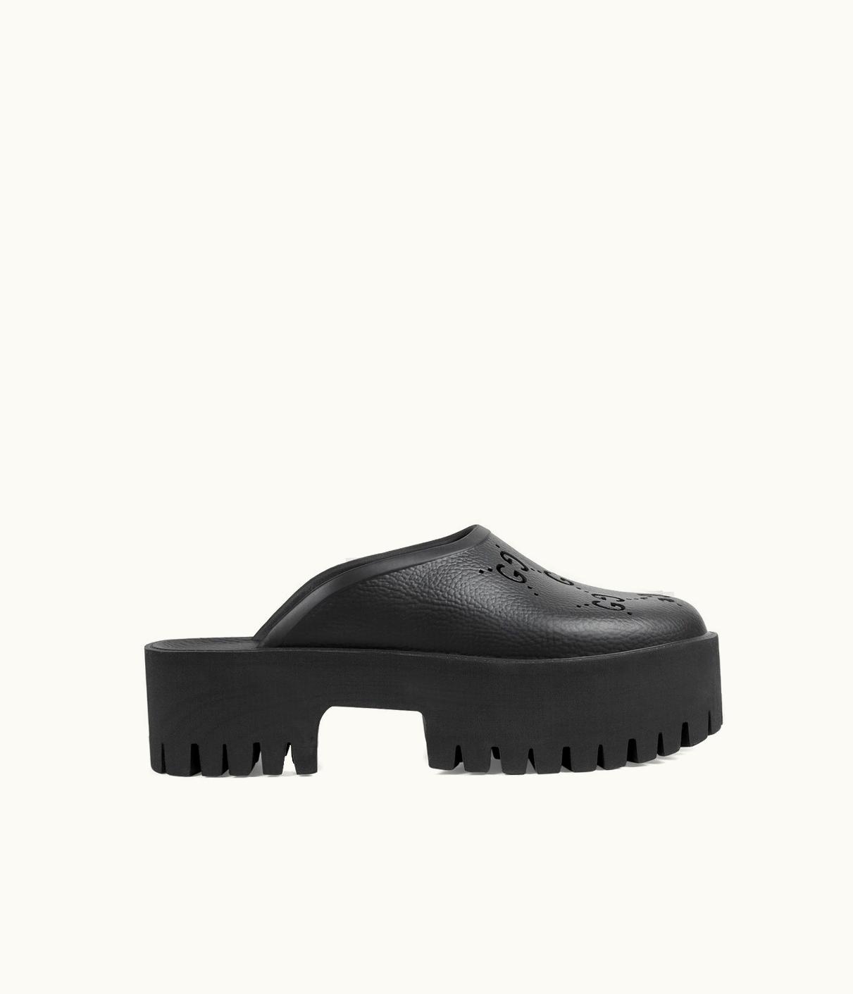 Gucci Gucci Women's Platform Perforated G Sandal UZ0135802